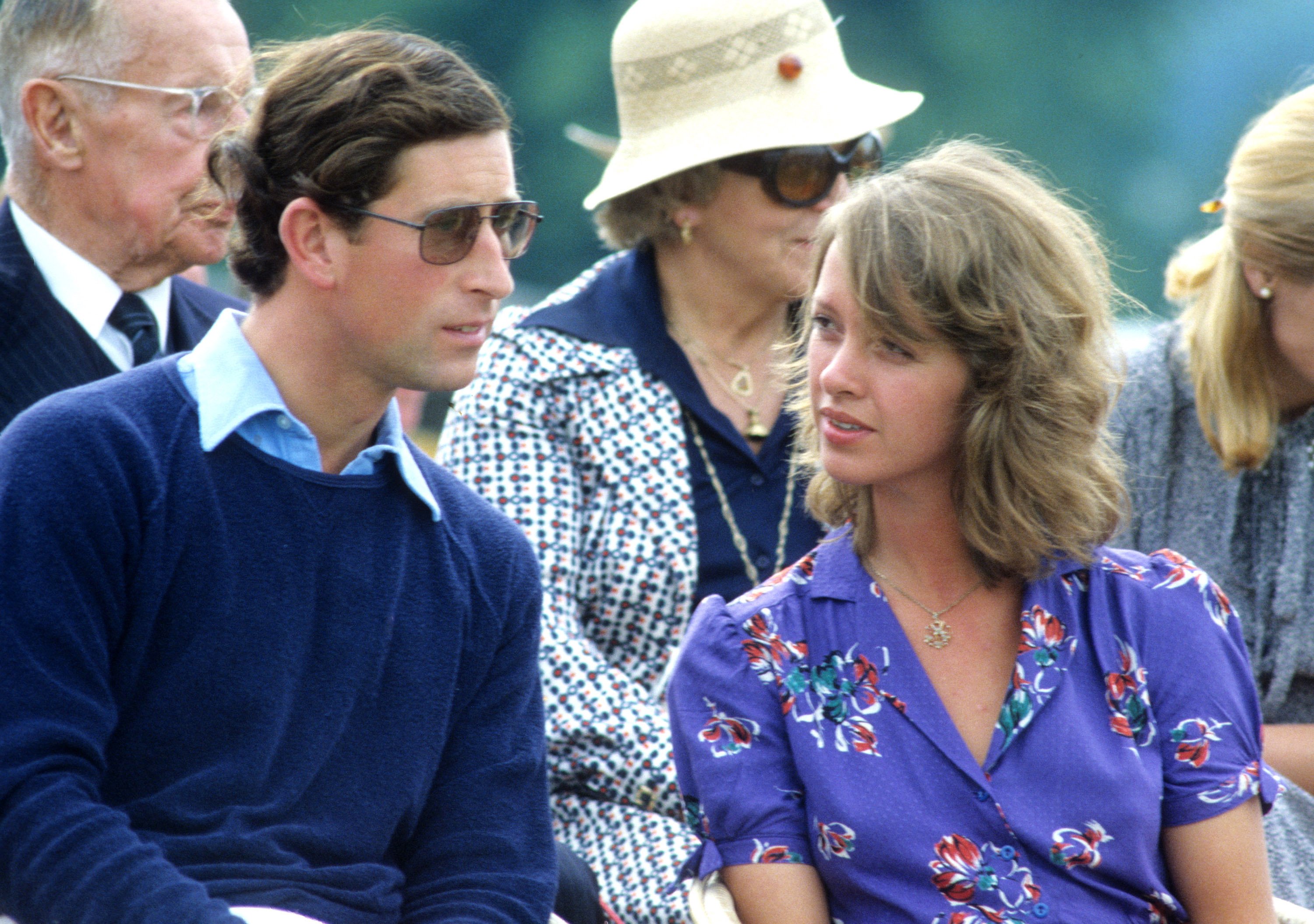 King Charles III and Sabrina Guinness attend  the Guards Polo Club  on June 10, 1981. | Source: Getty Images