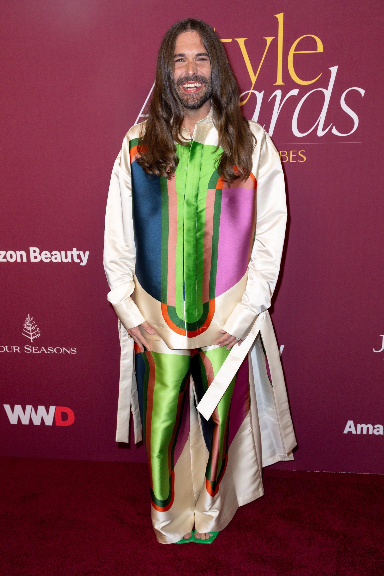 Jonathan Van Ness at the WWD Style Awards in Los Angeles, California on January 3, 2025. | Source: Getty Images