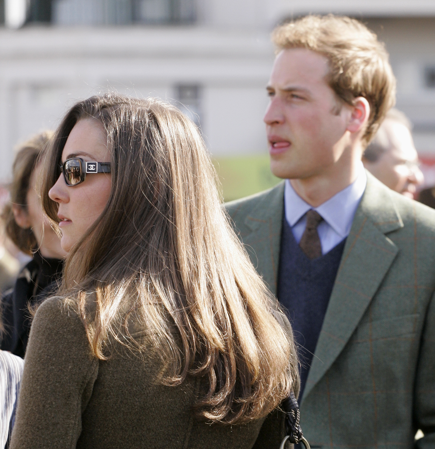 Kate Middleton and Prince William attend day 1 of the Horse Racing Festival on March 13, 2007, in Cheltenham, England. | Source: Getty Images