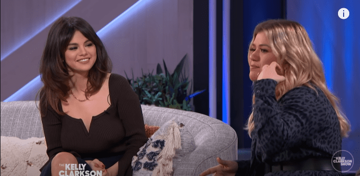 Selena Gomez on "The Kelly Clarkson Show" in March 2020. | Photo: Youtube/thekellyclarksonshow