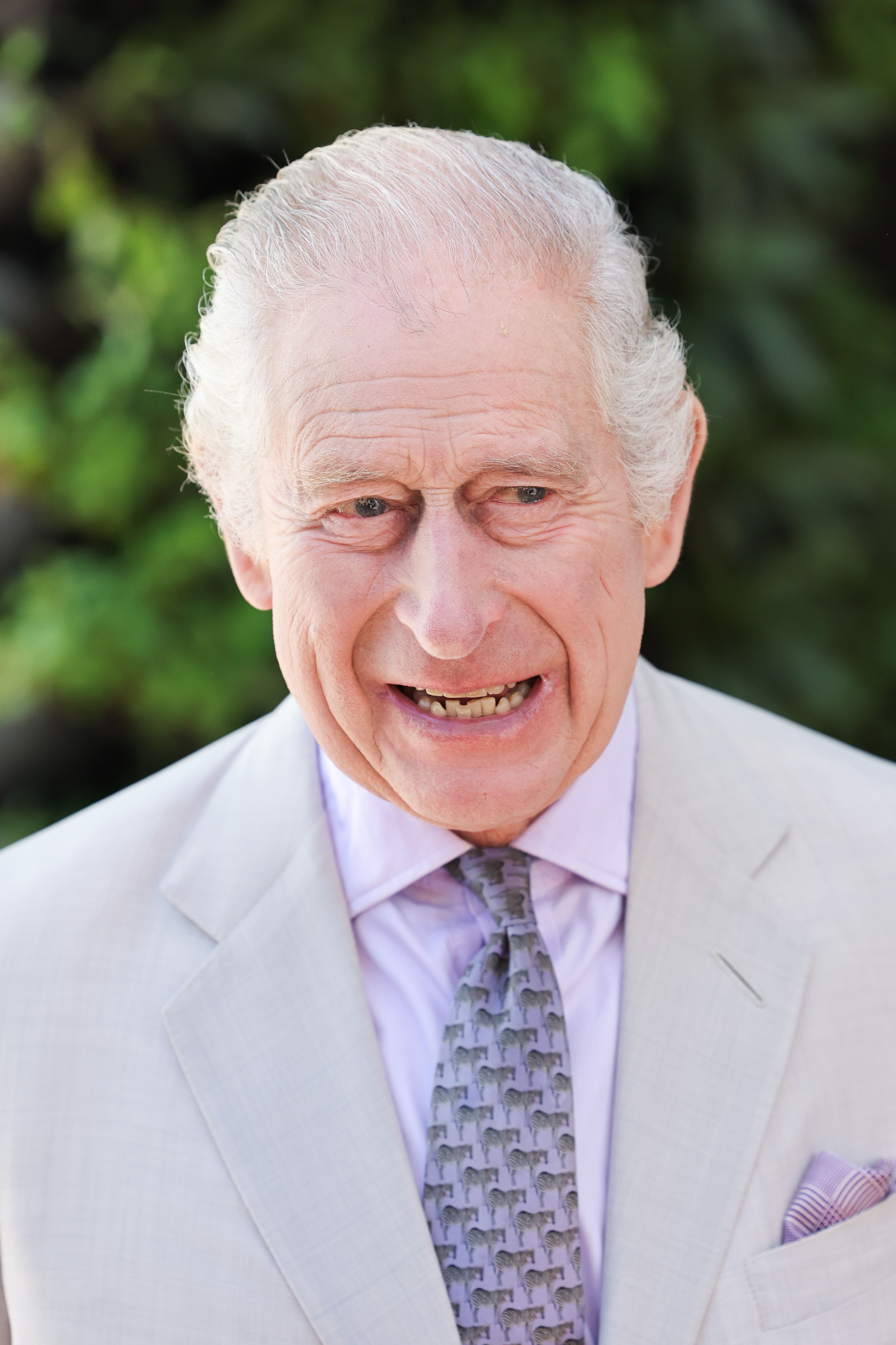 King Charles III during a visit at the Heriot-Watt University to formally open the Dubai campus during COP28 in Dubai, United Arab Emirates on November 30, 2023. | Source: Getty Images