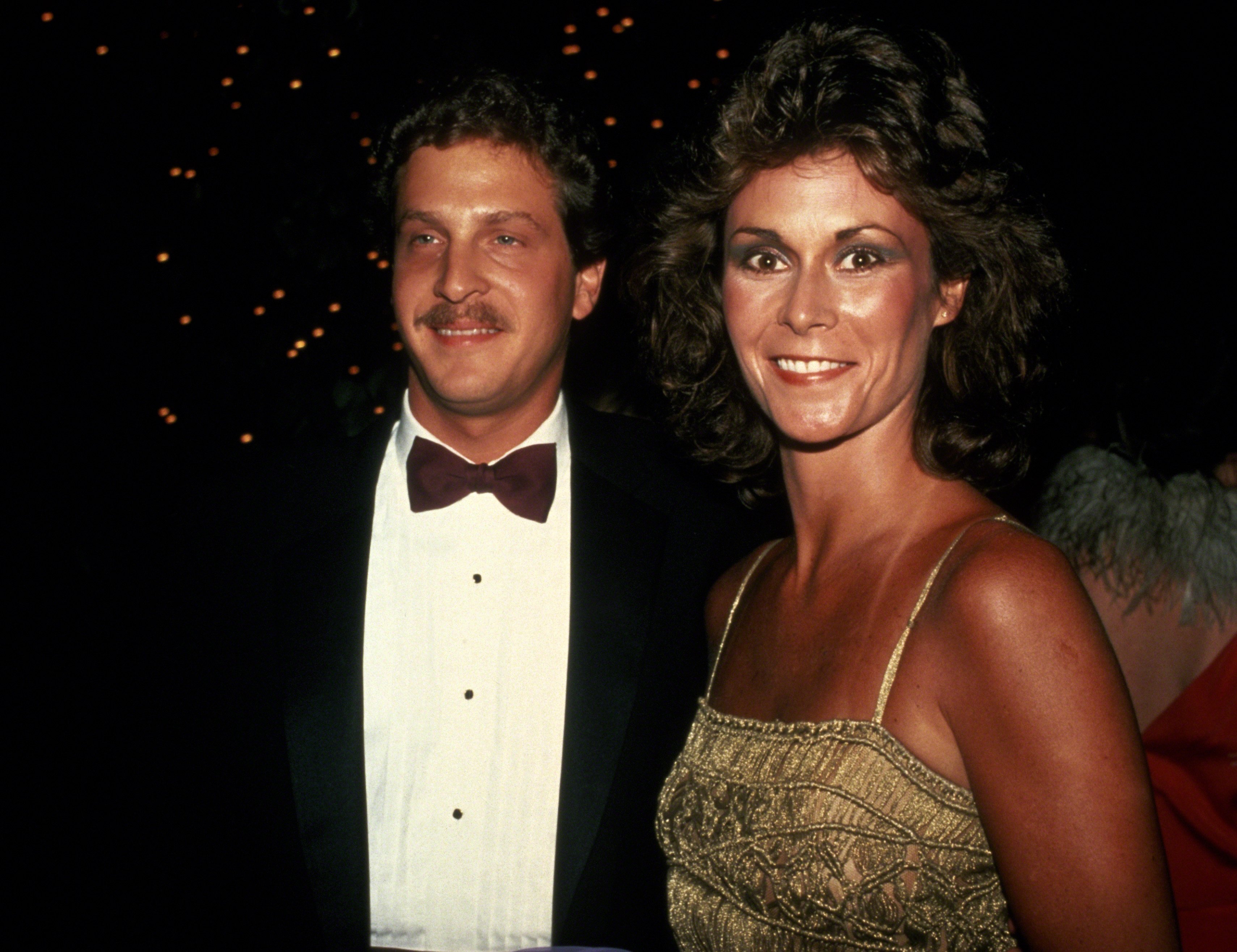  Kate Jackson and husband David Greenwald circa 1983 in New York City. | Source: Getty Images