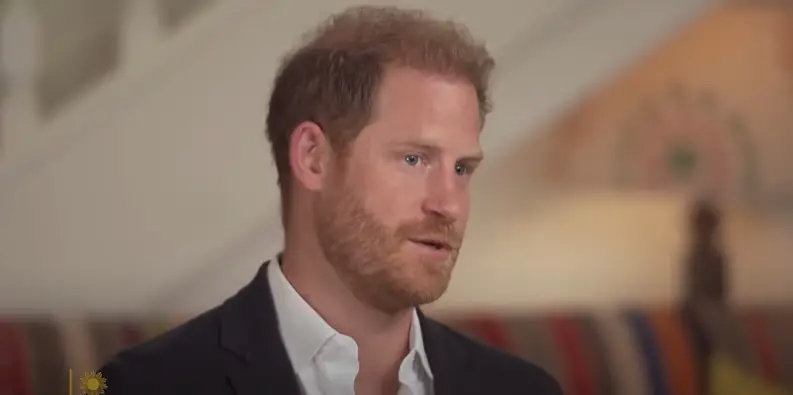 Prince Harry during his and Meghan Markles 