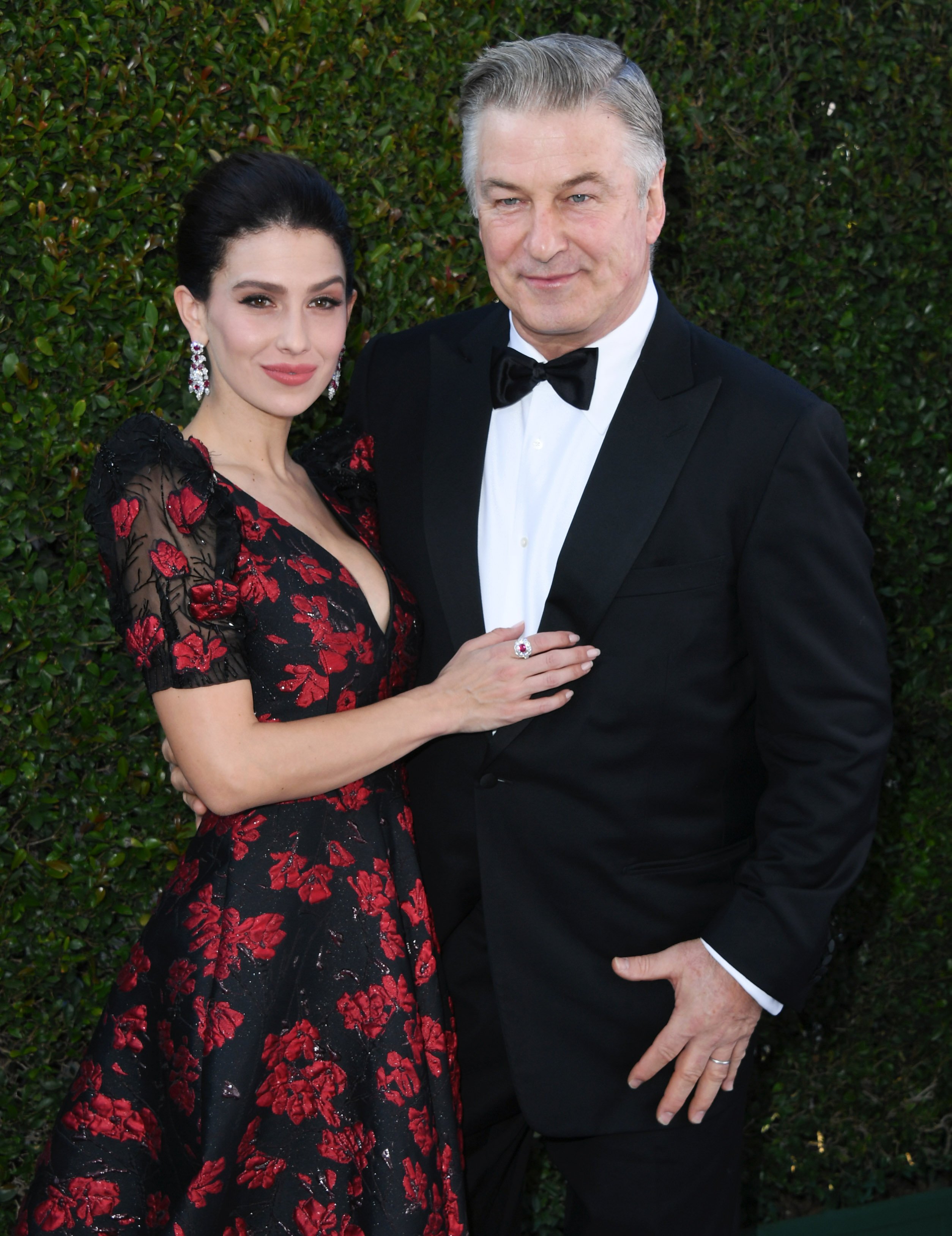 Hilaria Baldwin and Alec Baldwin attend 25th Annual Screen Actors Guild Awards at The Shrine Auditorium on January 27, 2019, in Los Angeles, California. | Source: Getty Images.