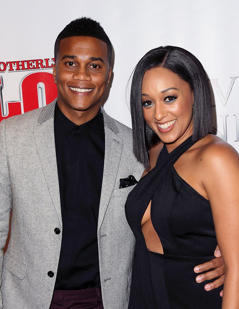 Cory Hardrict and Tia Mowry-Hardrict attend the premiere of "Brotherly Love" at SilverScreen Theater at the Pacific Design Center on April 13, 2015 in West Hollywood, California. I Image: Getty Images. 