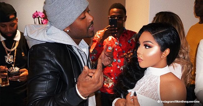 Lil Kim looks alluring in sheer white body suit in new photo with Ray J