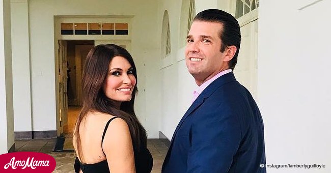 Kimberly Guilfoyle poses with boyfriend Trump Jr. in sweet photo from Paris