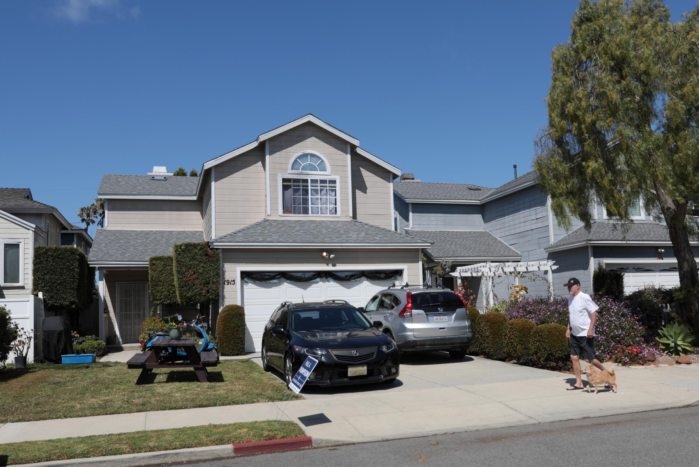 A view of the residence connected to Cole Thomas Allen, the suspected gunman at the White House Correspondents' dinner, on April 26, 2026, in Torrance, California | Source: Getty Images