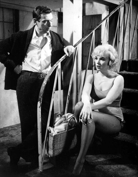 Une photo du film "Let's Make Love" avec Marilyn Monroe et Yves Montand. | Photo : Getty Images