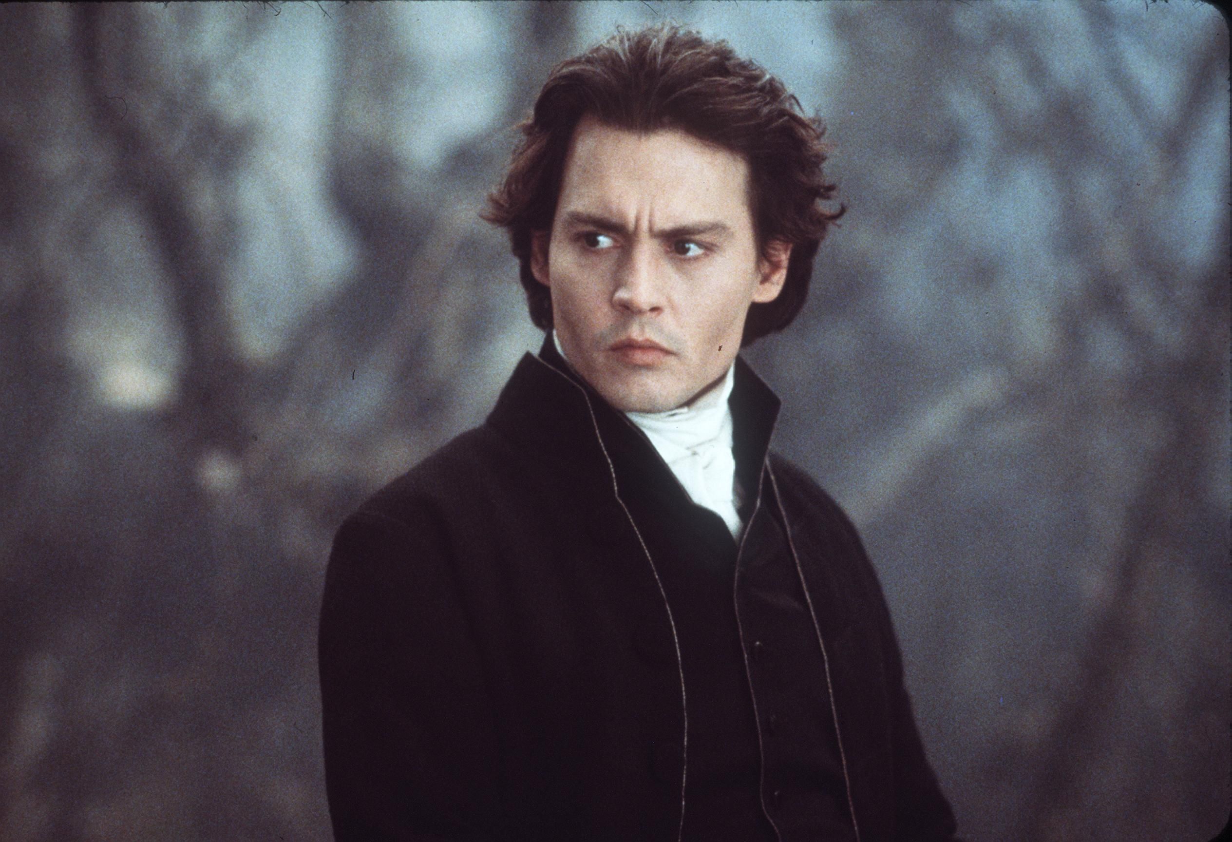 Johnny Deep Stars In The Movie "Sleepy Hollow." | Source: Getty Images