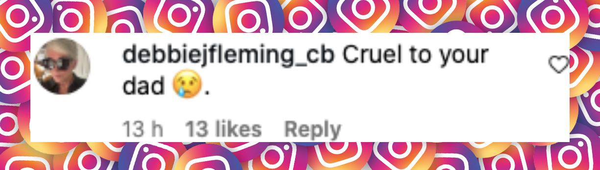 Netizen comment about Brooklyn and David Beckham, posted on July 1, 2025. | Source: Instagram/brooklynpeltzbeckham