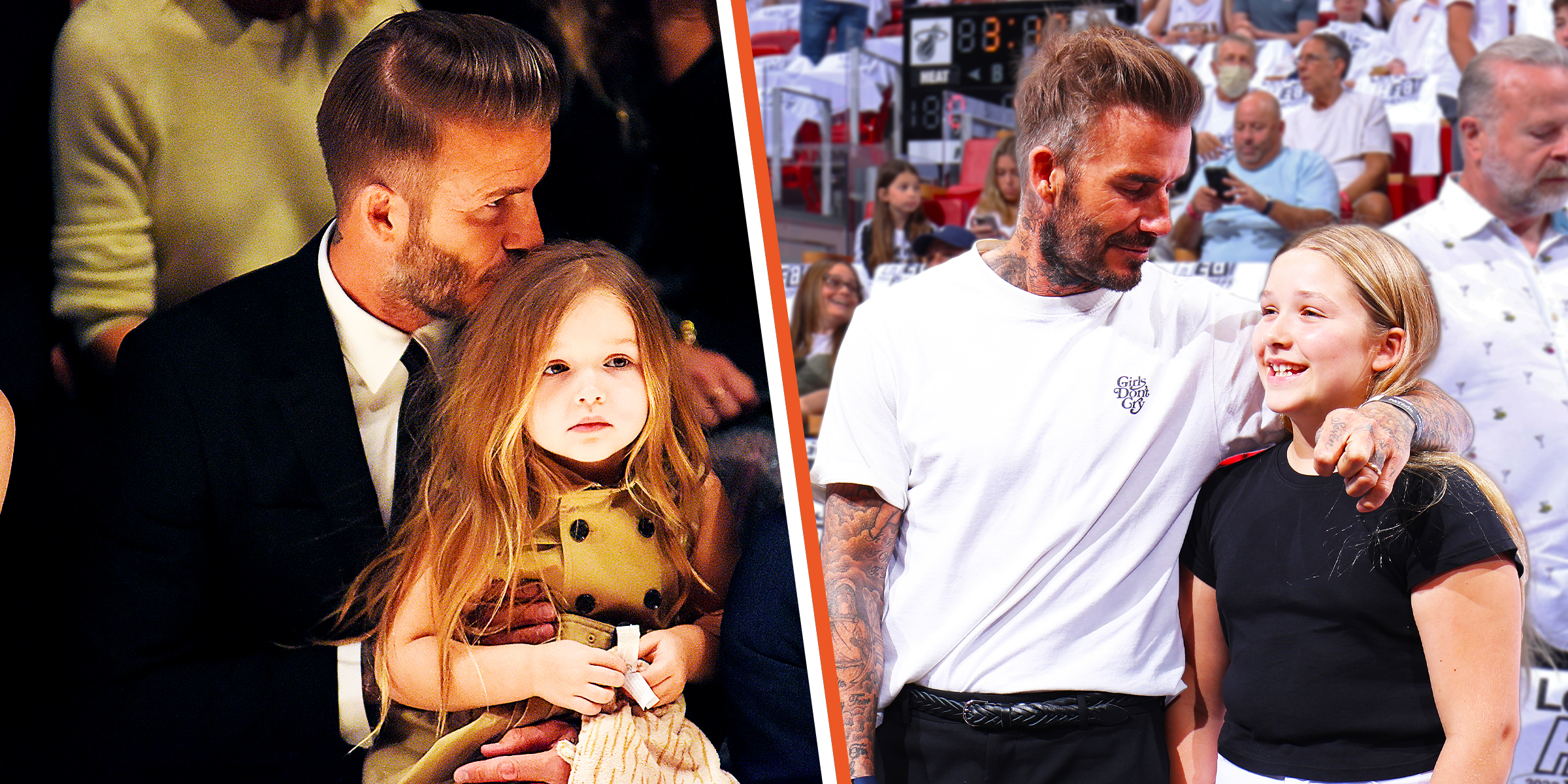 David and Harper Beckham | Source: Getty Images