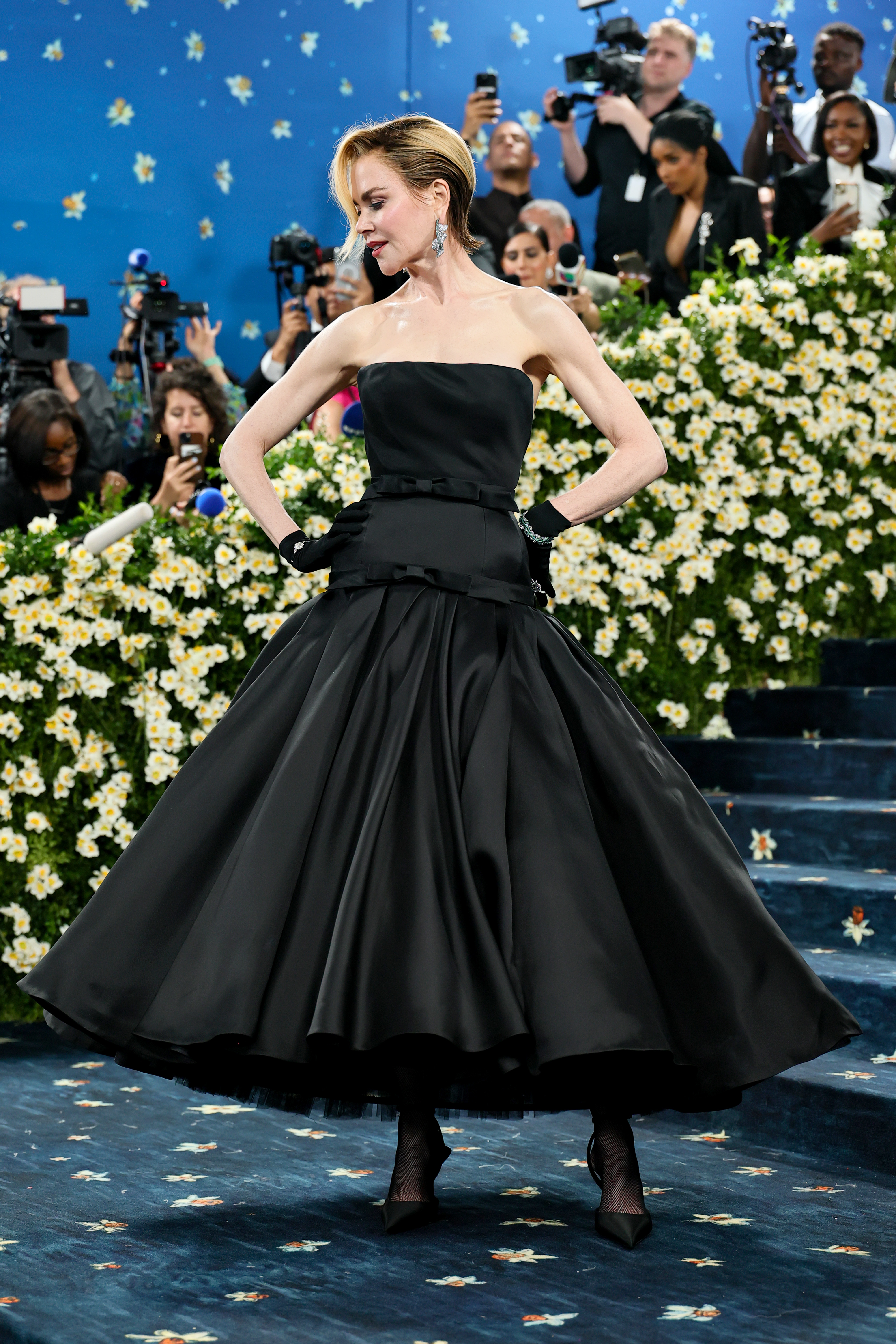 Nicole Kidman strikes a pose at the Met Gala | Source: Getty Images