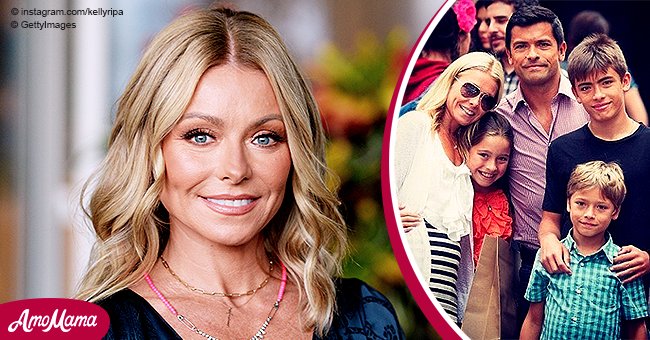 Kelly Ripa Shared Throwback Pic with Husband Mark Consuelos and Their ...