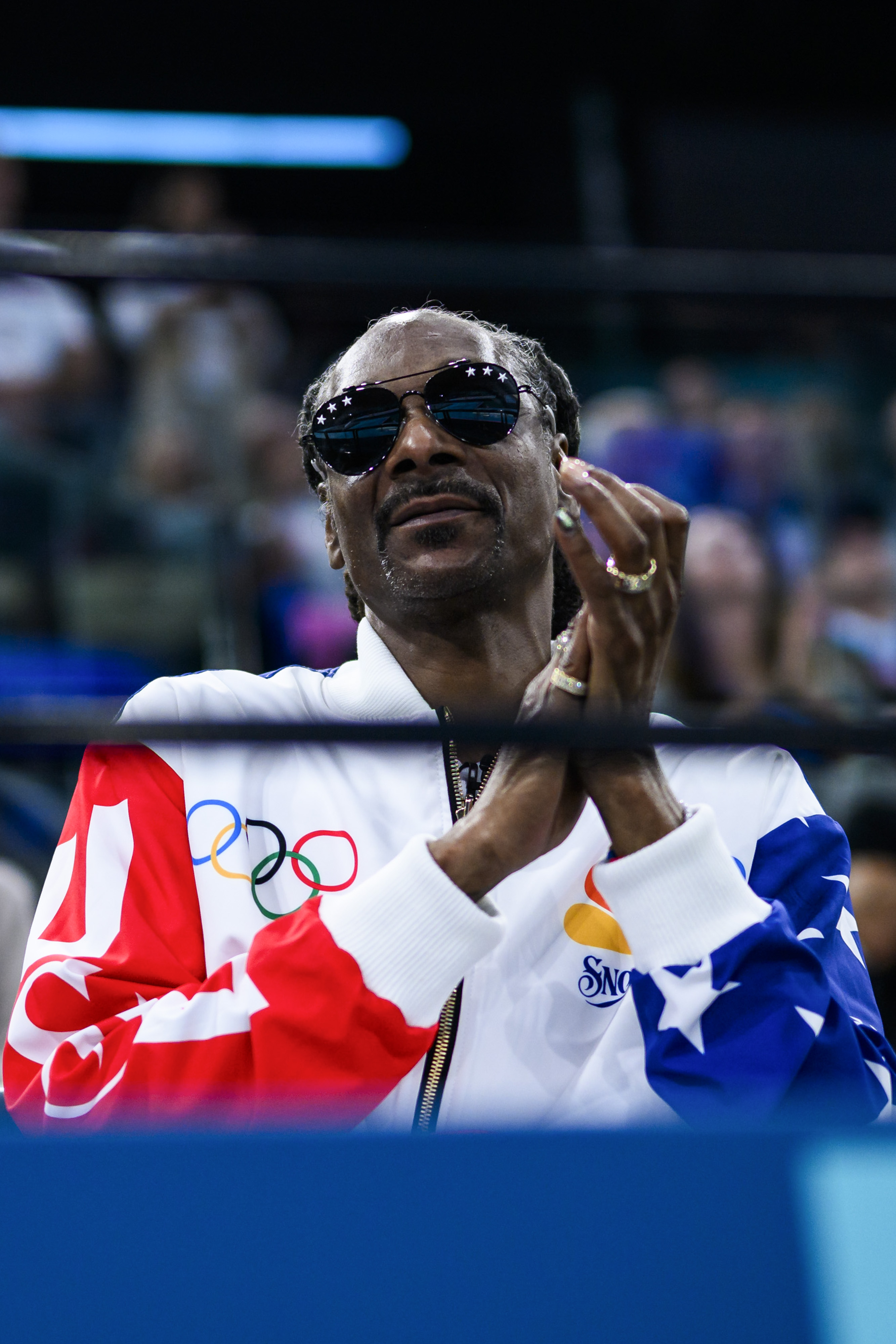 Snoop Dogg during day two of the Olympic Games Paris 2024 on July 28, 2024, in Paris, France. | Source: Getty Images