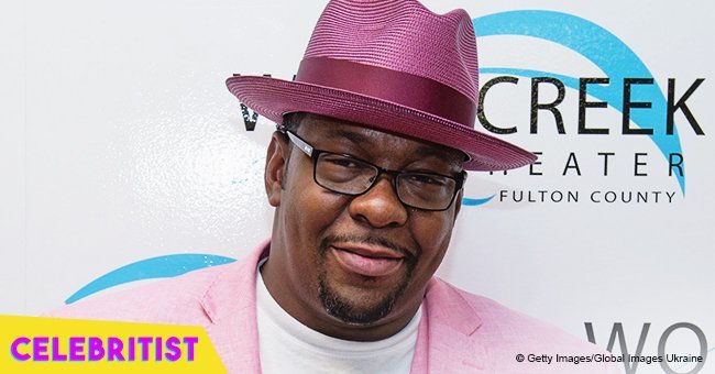 Bobby Brown shares photo of son with hedgehog-shaped bag on his 1st day of 3rd grade