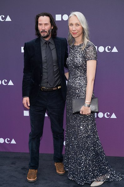 Keanu Reeves and Alexandra Grant at the MOCA Benefit 2019 on May 18, 2019 | Photo: Getty Images