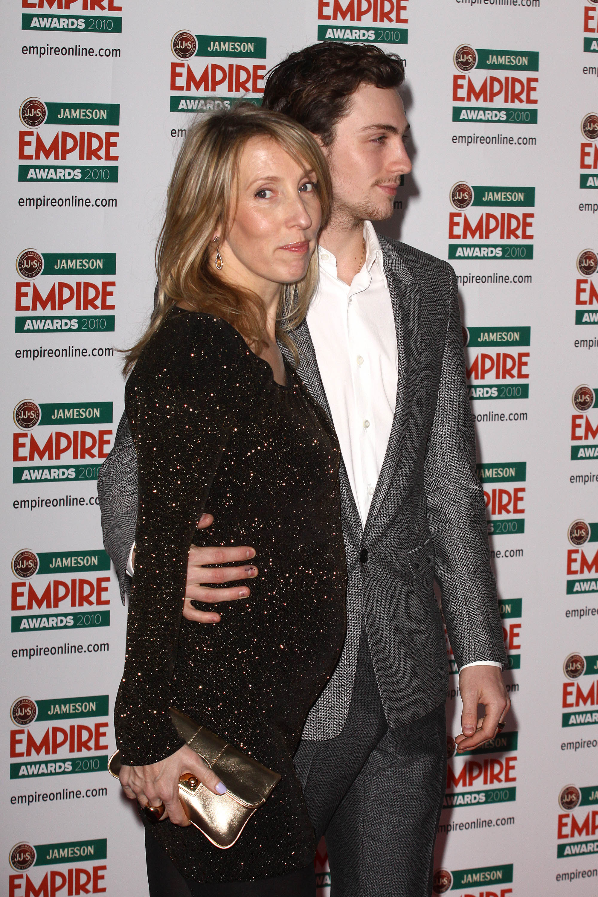 Sam Taylor Wood and Aaron Johnson attends the Jameson Empire Film Awards at The Grosvenor House Hotel on 28 March 2010 in London, England. | Source: Getty Images