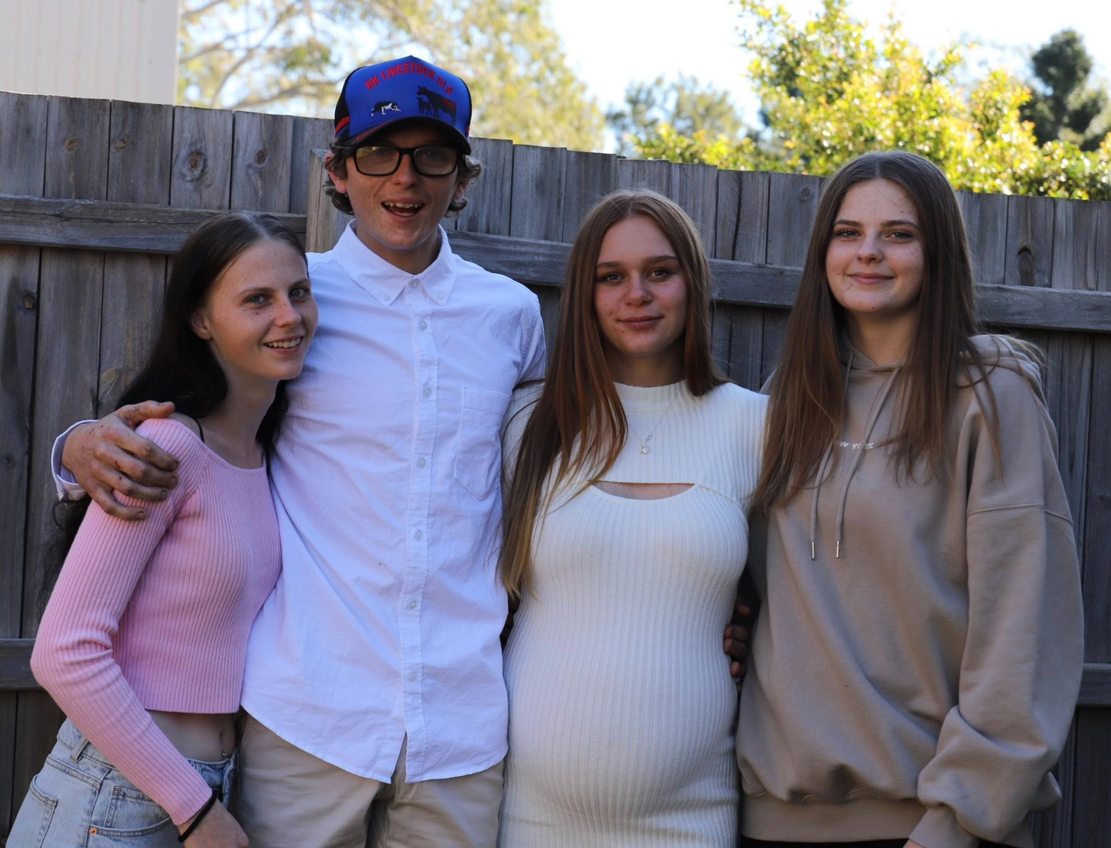 Pheobe Johnson, her sister, and some people, dated May 18, 2025 | Source: Facebook/KylieJohnson