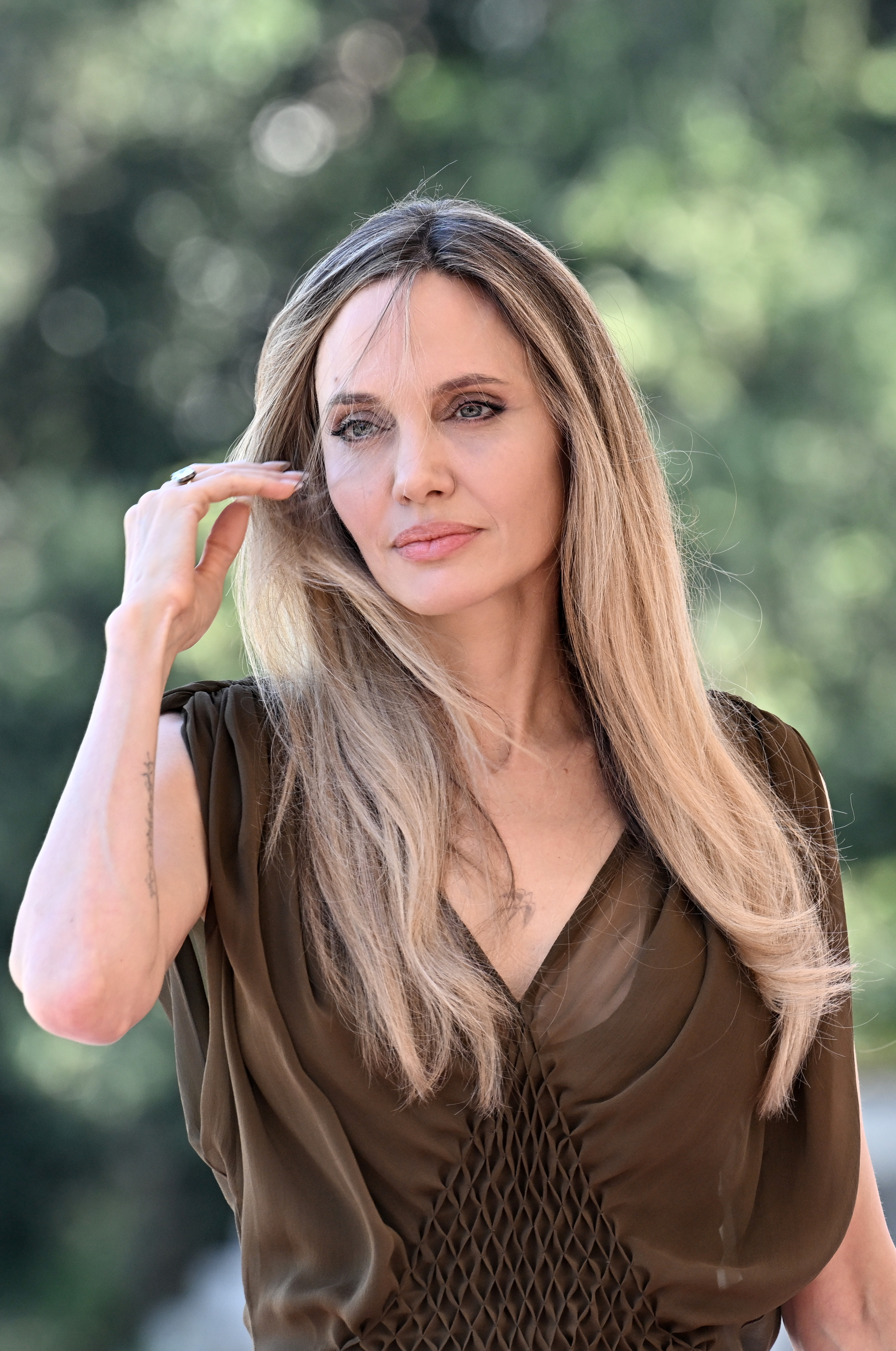 Angelina Jolie at the 81st Venice International Film Festival on August 29, 2024, in Venice, Italy | Source: Getty Images