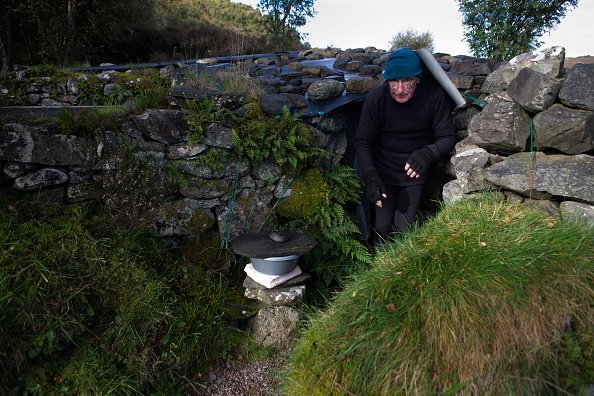 Tom Leppard auf der Isle of Skye | Quelle: Getty Images