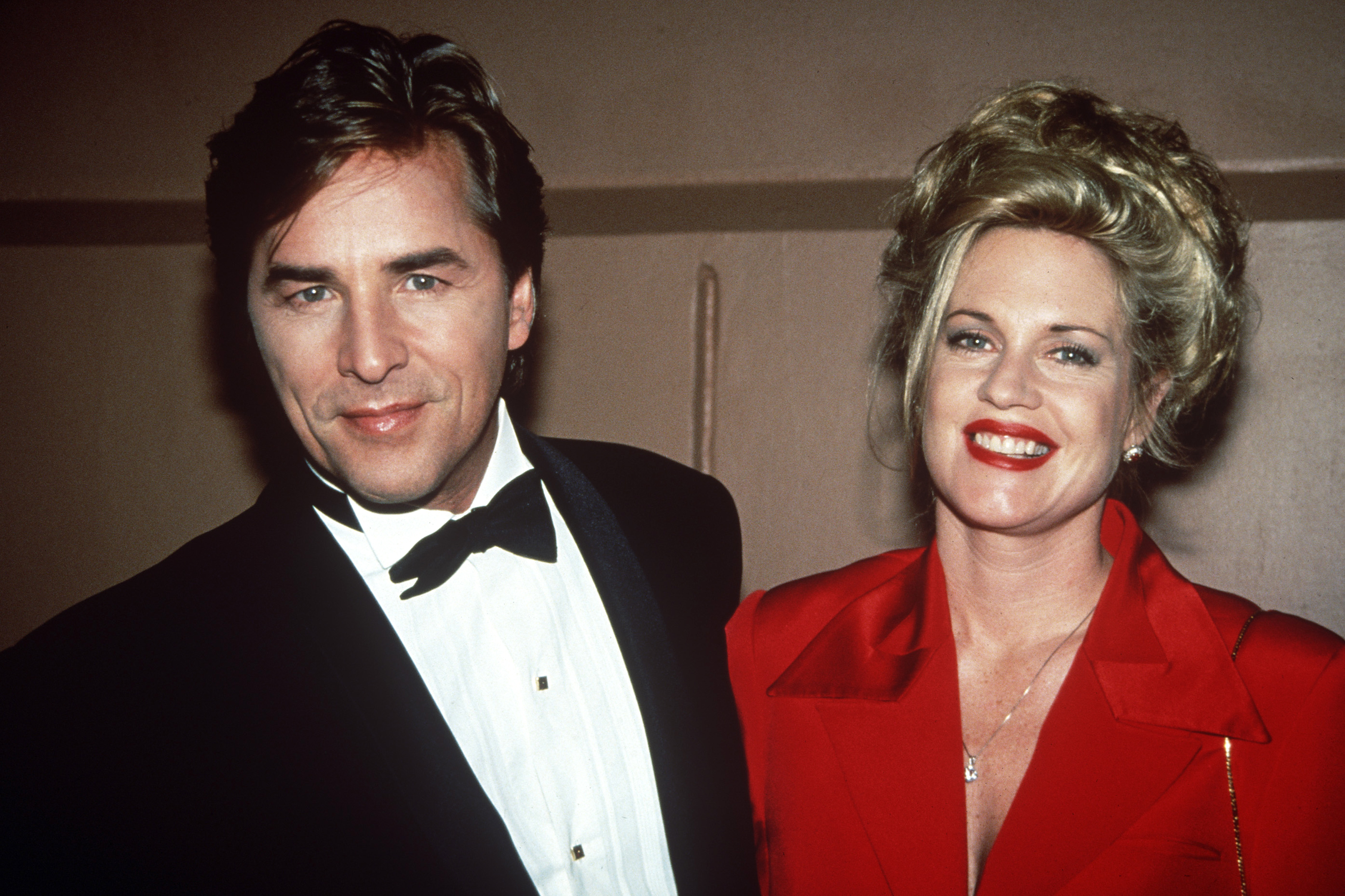 Don Johnson and Melanie Griffith at the American Teacher Awards in Disney World, Florida on November 19, 1993 | Source: Getty Images