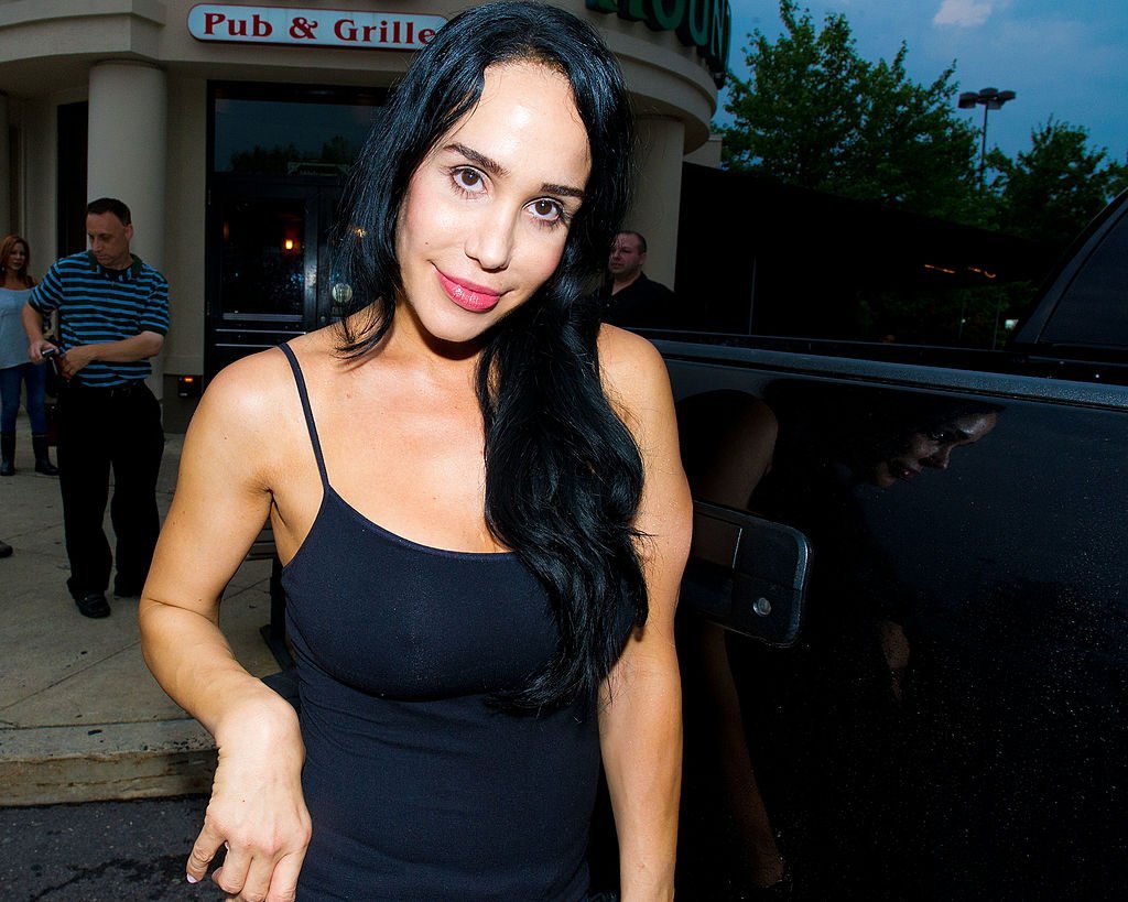 Nadya 'Octomom' Suleman poses at the Celebrity Pillow Fight Press Conference and Weigh In at the Fox And Hound Pub and Grille on June 22, 2012 | Photo: GettyImages