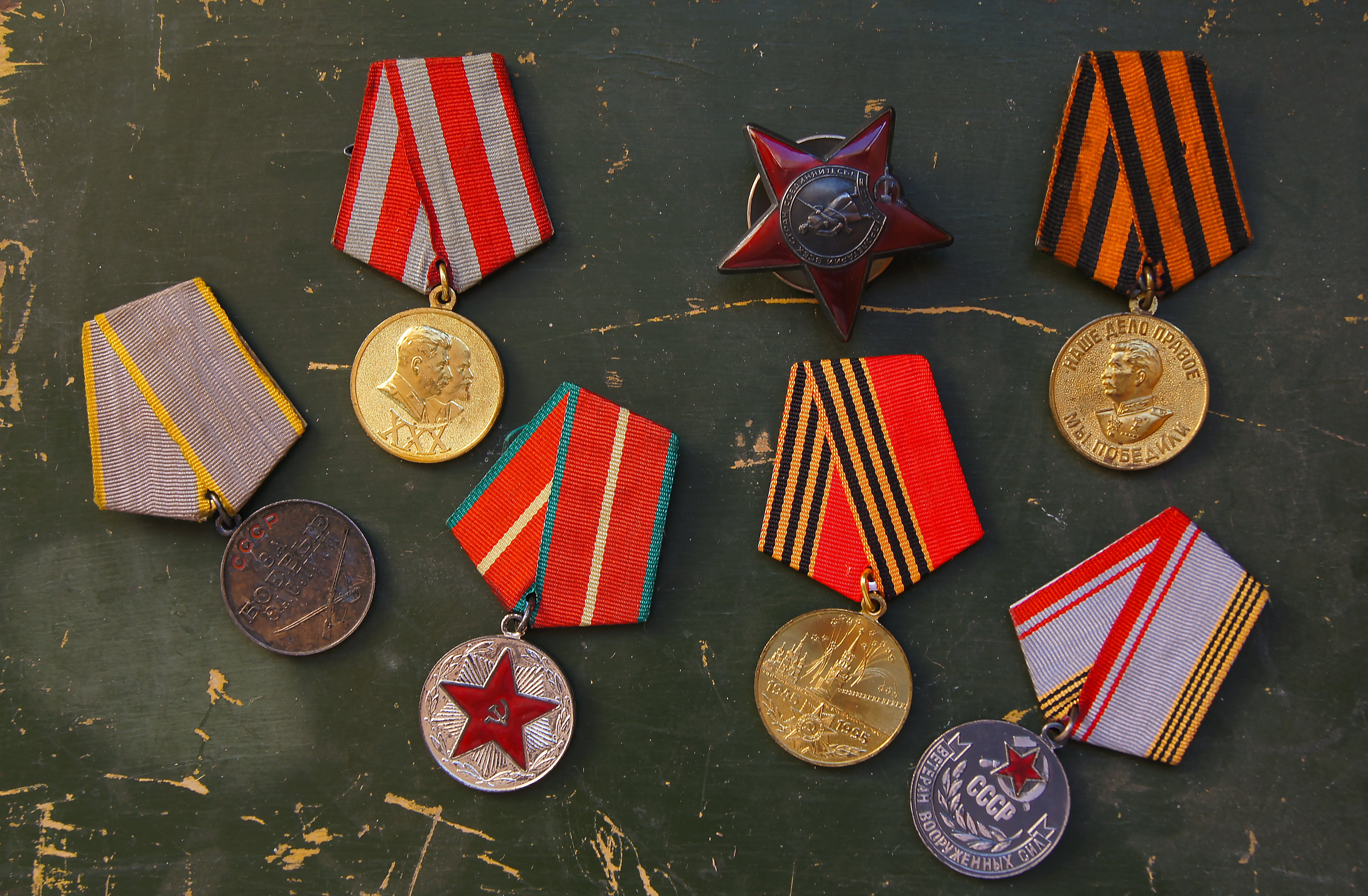 Medallas y condecoraciones militares. | Foto: Shutterstock