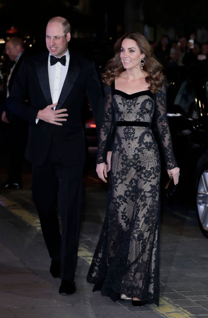 Prince William, Duke of Cambridge and Catherine, Duchess of Cambridge attend the Royal Variety Performance at the Palladium Theatre | Photo: Getty Images