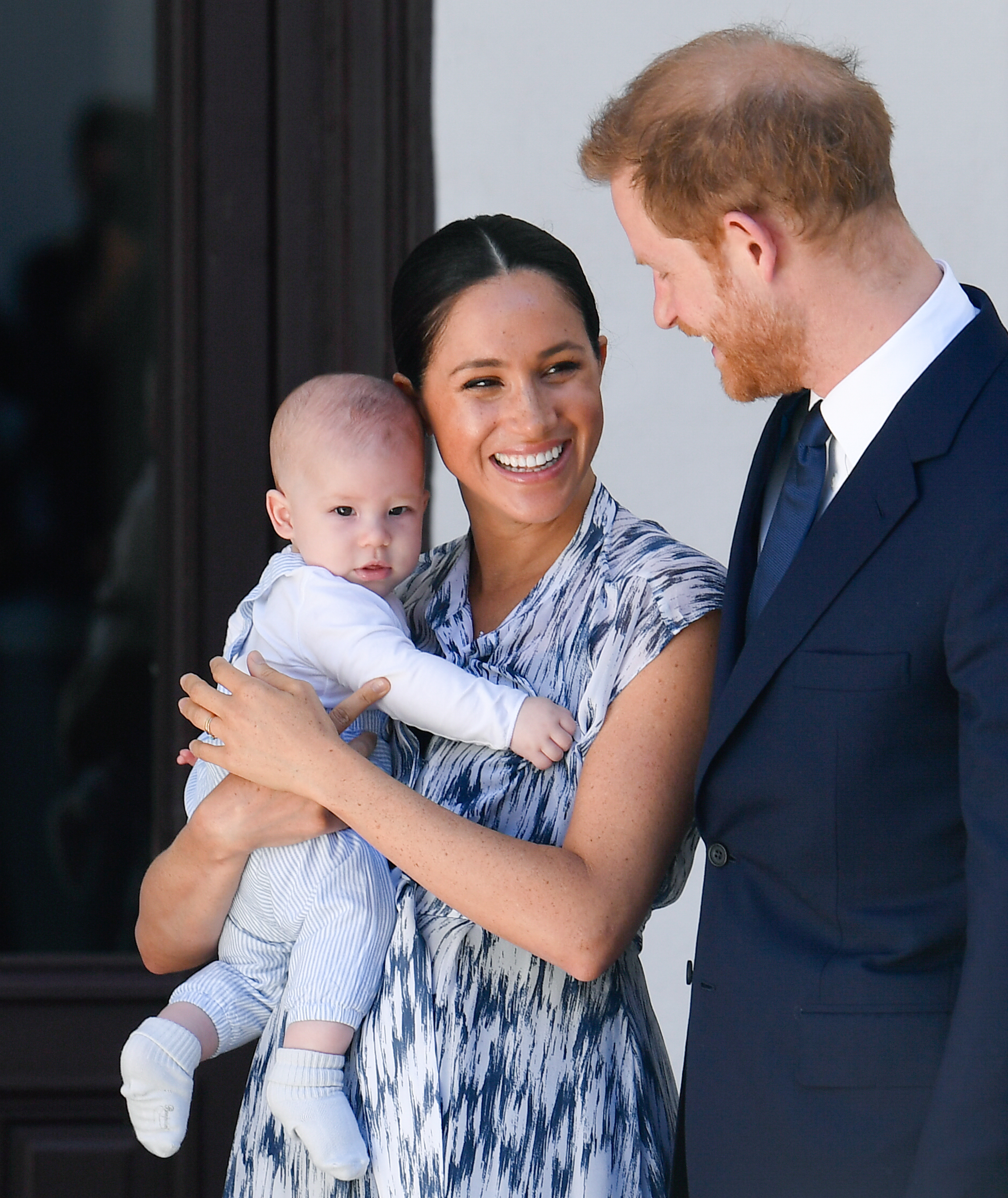 Prince Harry, Duke of Sussex, Meghan, Duchess of Sussex and their son Archie on September 25, 2019 in Cape Town, South Africa | Source: Getty Images