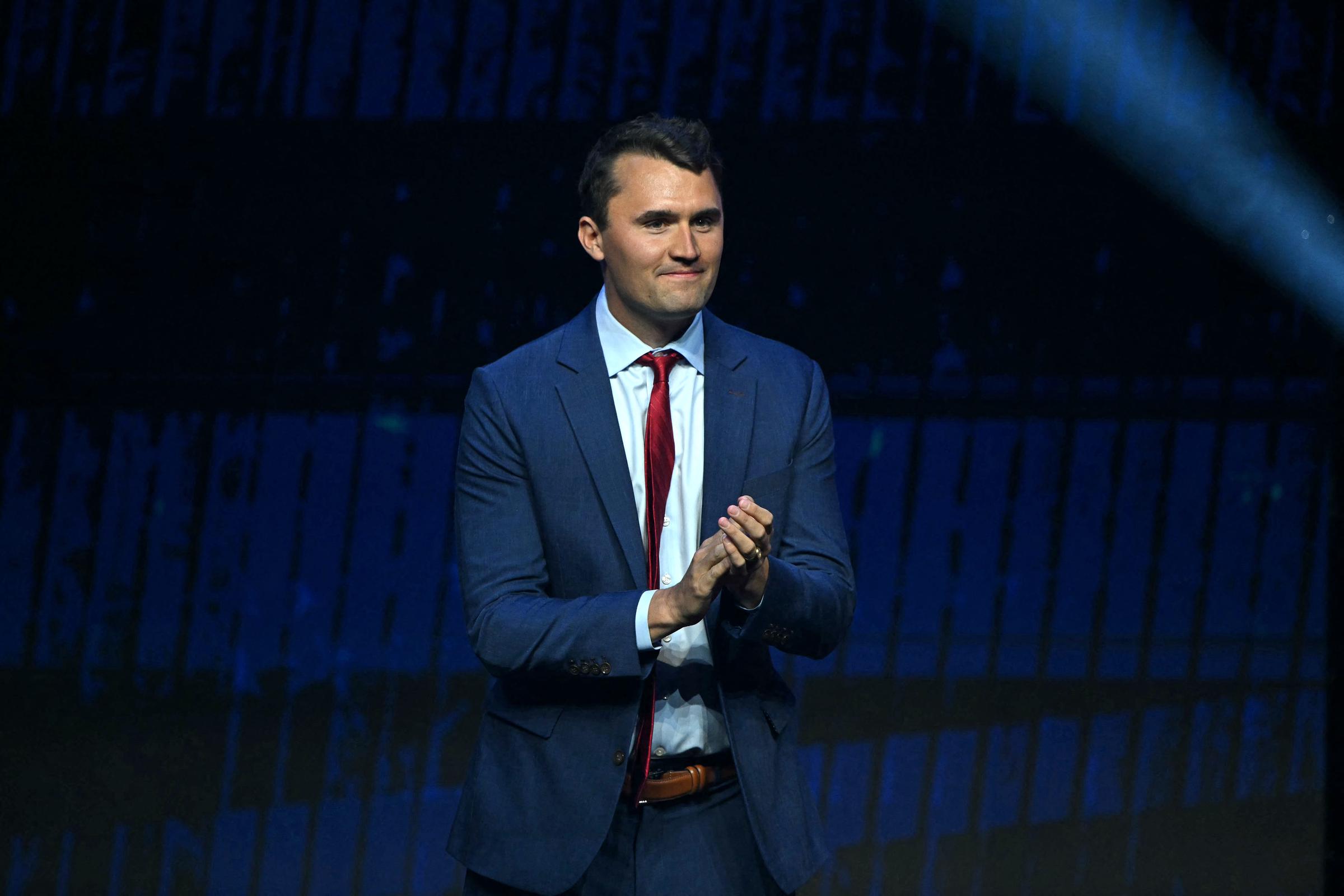 Charlie Kirk pictured in Las Vegas, Nevada, on October 24, 2024 | Source: Getty Images