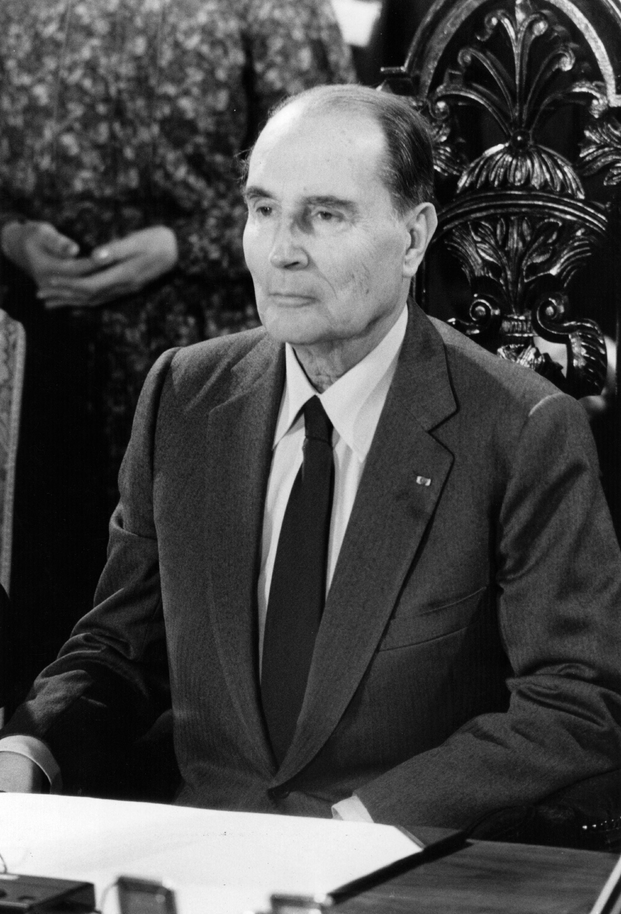 François Mitterand, ancien président de la République. l Source : Getty Images