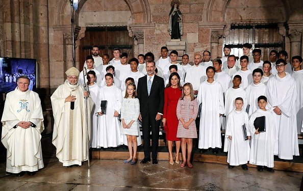 La realeza española asistió al XIII centenario del reinado de Asturias, 8 de septiembre de 2018. | Imagen: Getty Images La realeza española asistió al XIII centenario del reinado de Asturias, 8 de septiembre de 2018. | Imagen: Getty Images