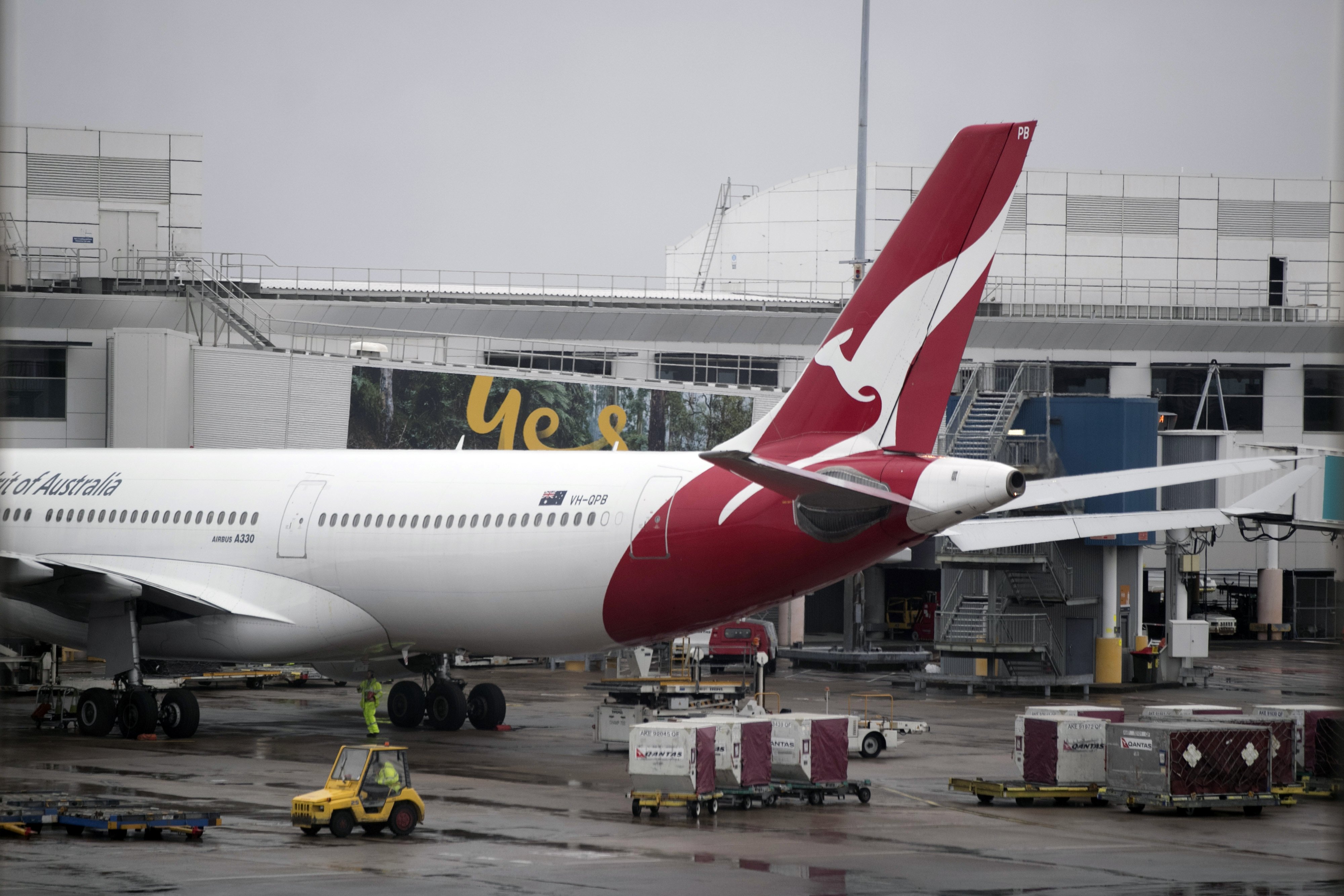 A Qantas Airways Ltd. aircraft on the tarmac at Sydney Airport in Sydney, Australia, on Wednesday, July 6, 2022 | Source: Getty Images