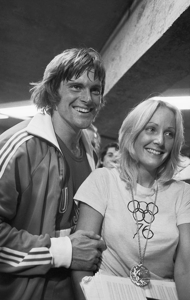 Bruce Jenner and wife Chrystie in the 1976 Summer Olympics in Montreal, Canada | Photo: GettyImages