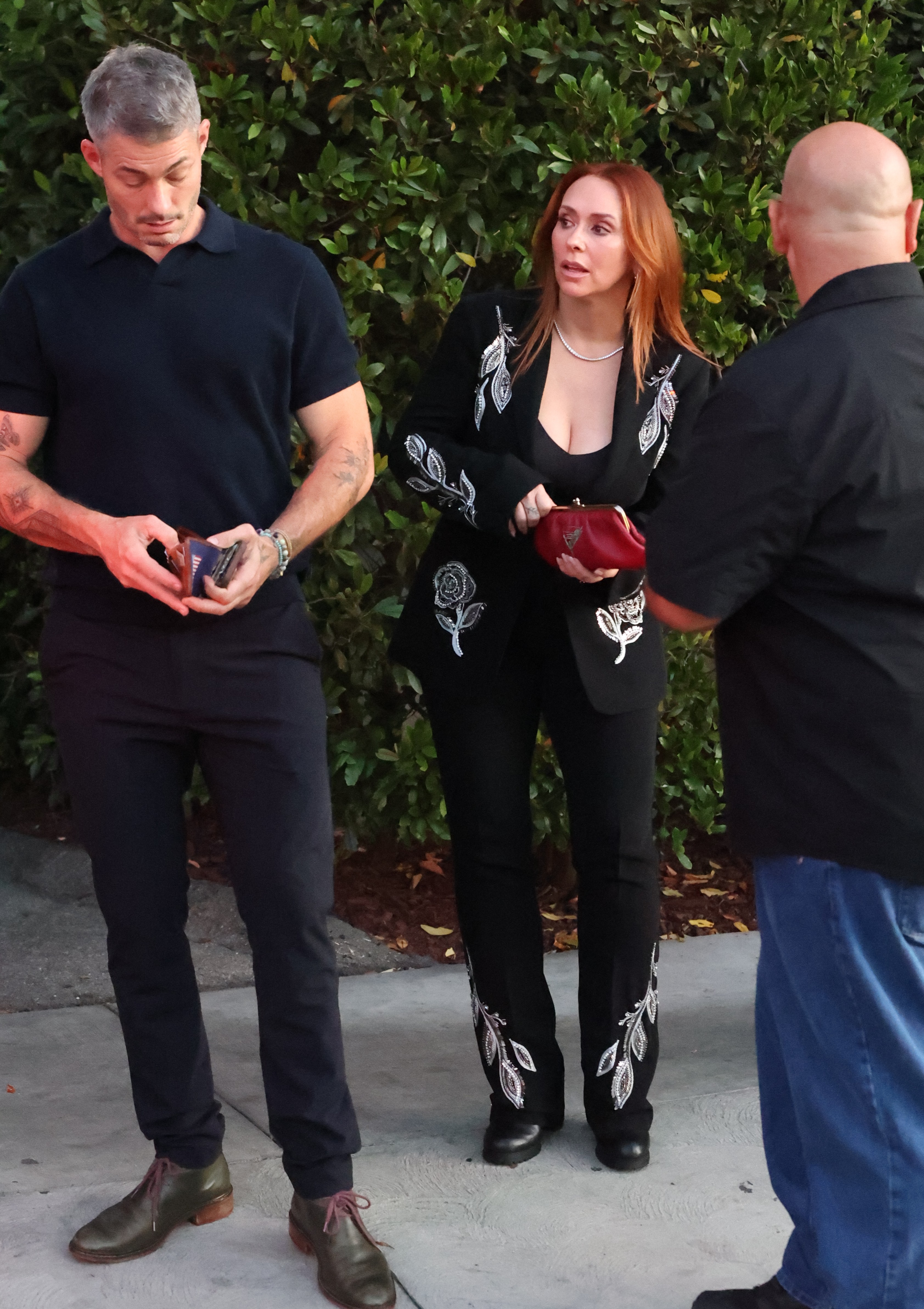 Brian Hallisay and Jennifer Love Hewitt are seen out and about on September 5, 2025 in West Hollywood, California | Source: Getty Images