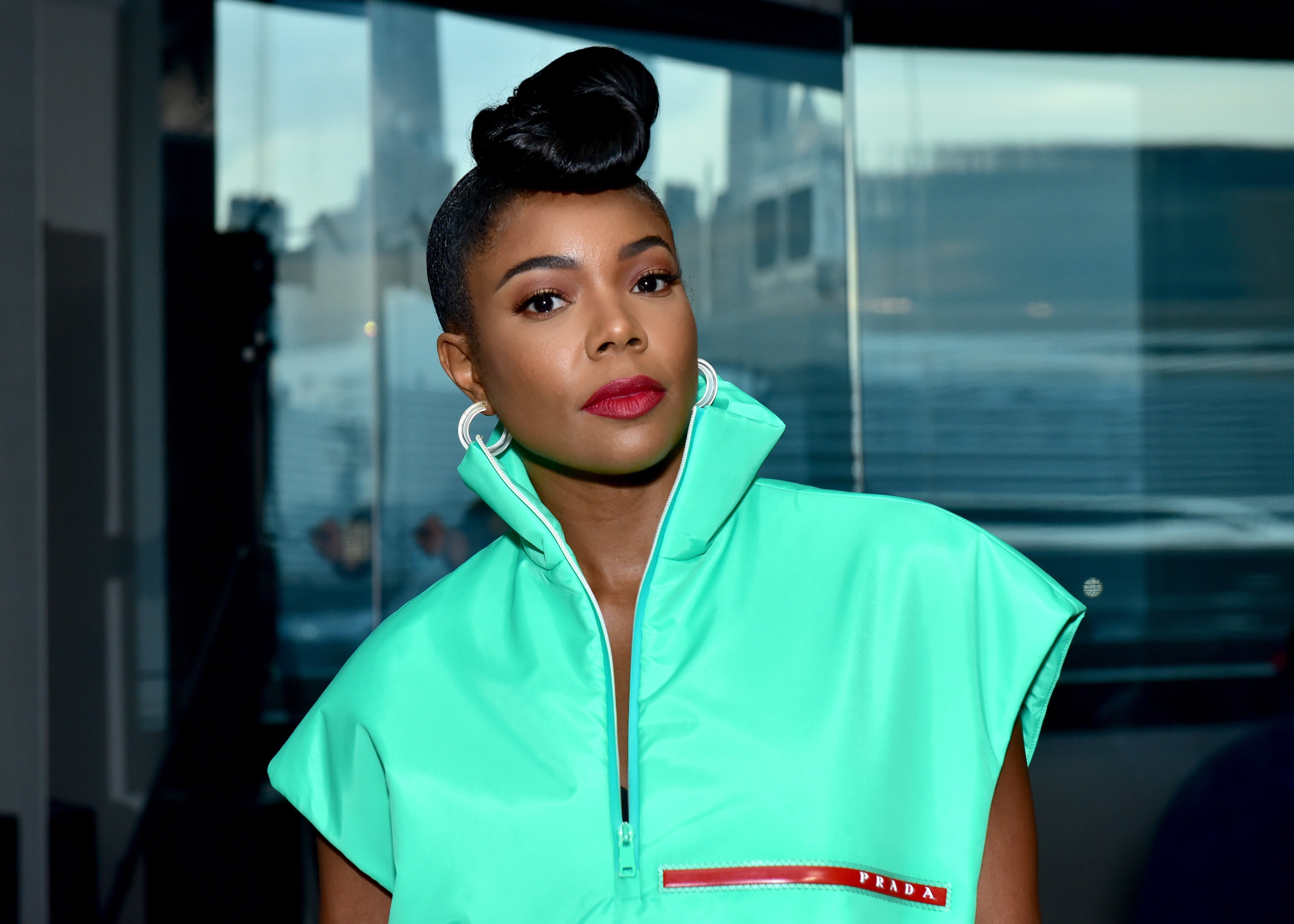 Gabrielle Union attending a Prada fashion show in May 2018. | Photo: Getty Images