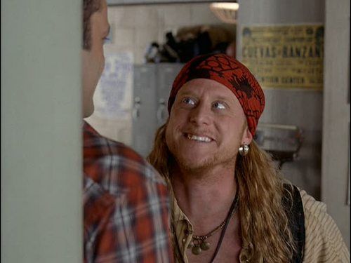 Alan Tudyk as Steve the Pirate in "Dodgeball." Image Source: Red Hour Productions. YouTube/Movieclips Alan Tudyk as Steve the Pirate in "Dodgeball." Image Source: Red Hour Productions. YouTube/Movieclips
