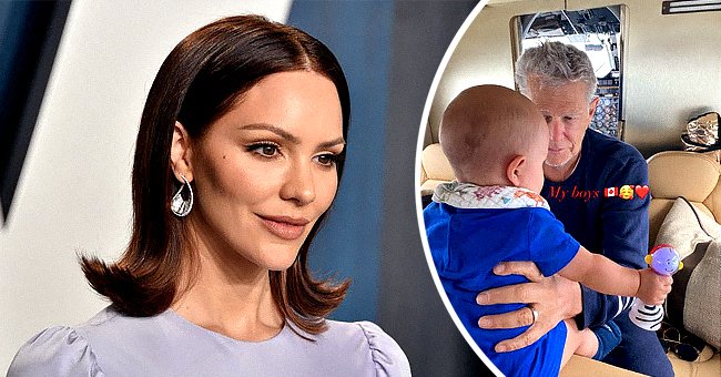 Katharine McPhee's husband David Foster plays with their son | Photo: Getty Images - instagram.com/katharinefoster