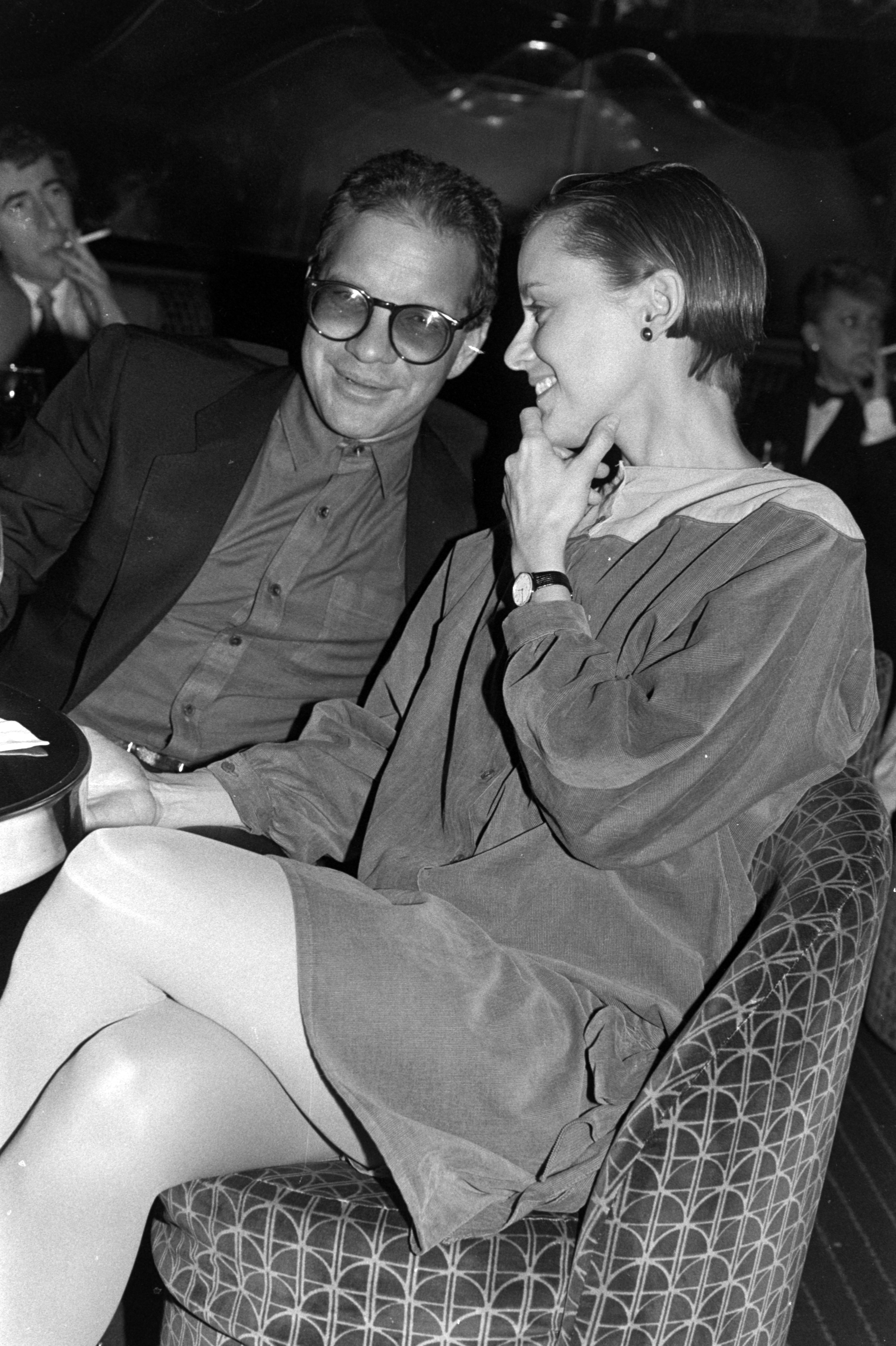 Paul Schrader and Mary Beth Hurt attend a party, celebrating Bette Midler's run of Radio City Music Hall performances, at Club A in New York City on March 8, 1983 | Source: Getty Images