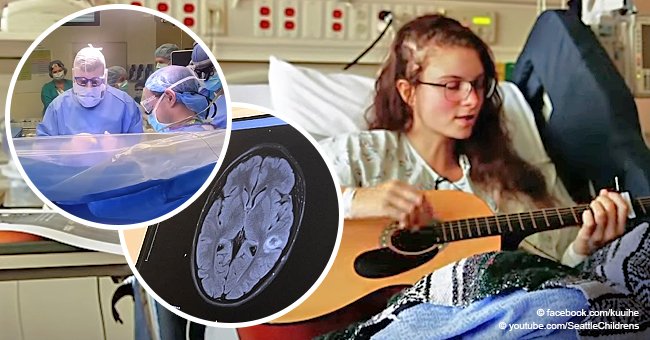 Teenager stays awake during brain surgery, sings to save her music abilities