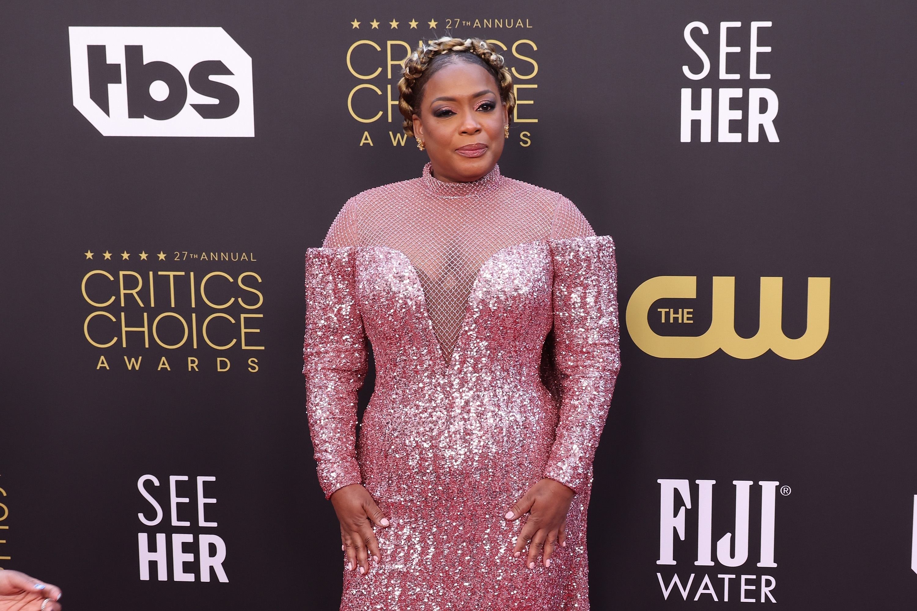 Aunjanue Ellis attends the 27th Annual Critics Choice Awards at Fairmont Century Plaza on March 13, 2022 in Los Angeles, California | Source: Getty Images
