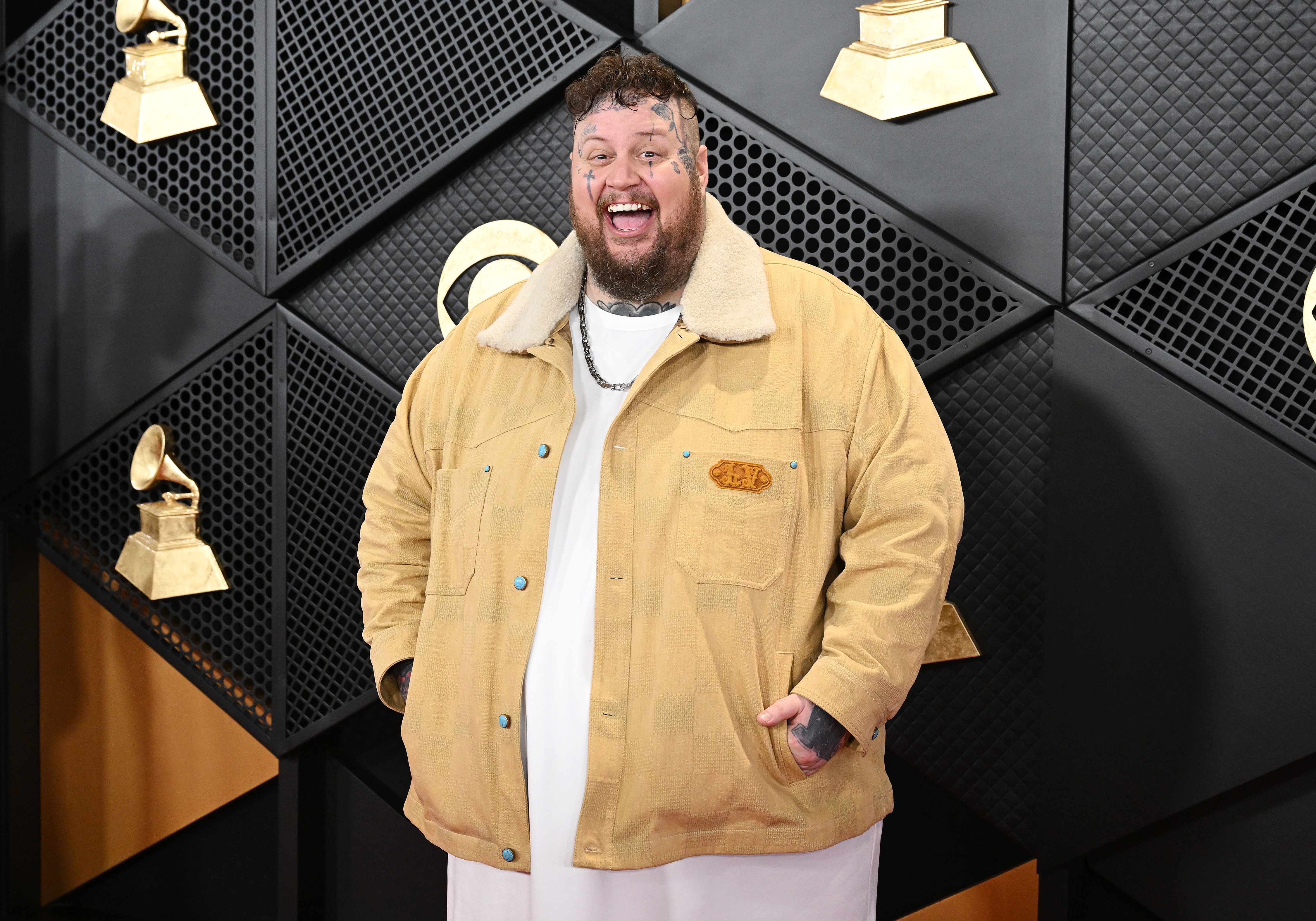 Jelly Roll at the 66th Annual GRAMMY Awards held at Crypto.com Arena in Los Angeles, California, on February 4, 2024 | Source: Getty Images