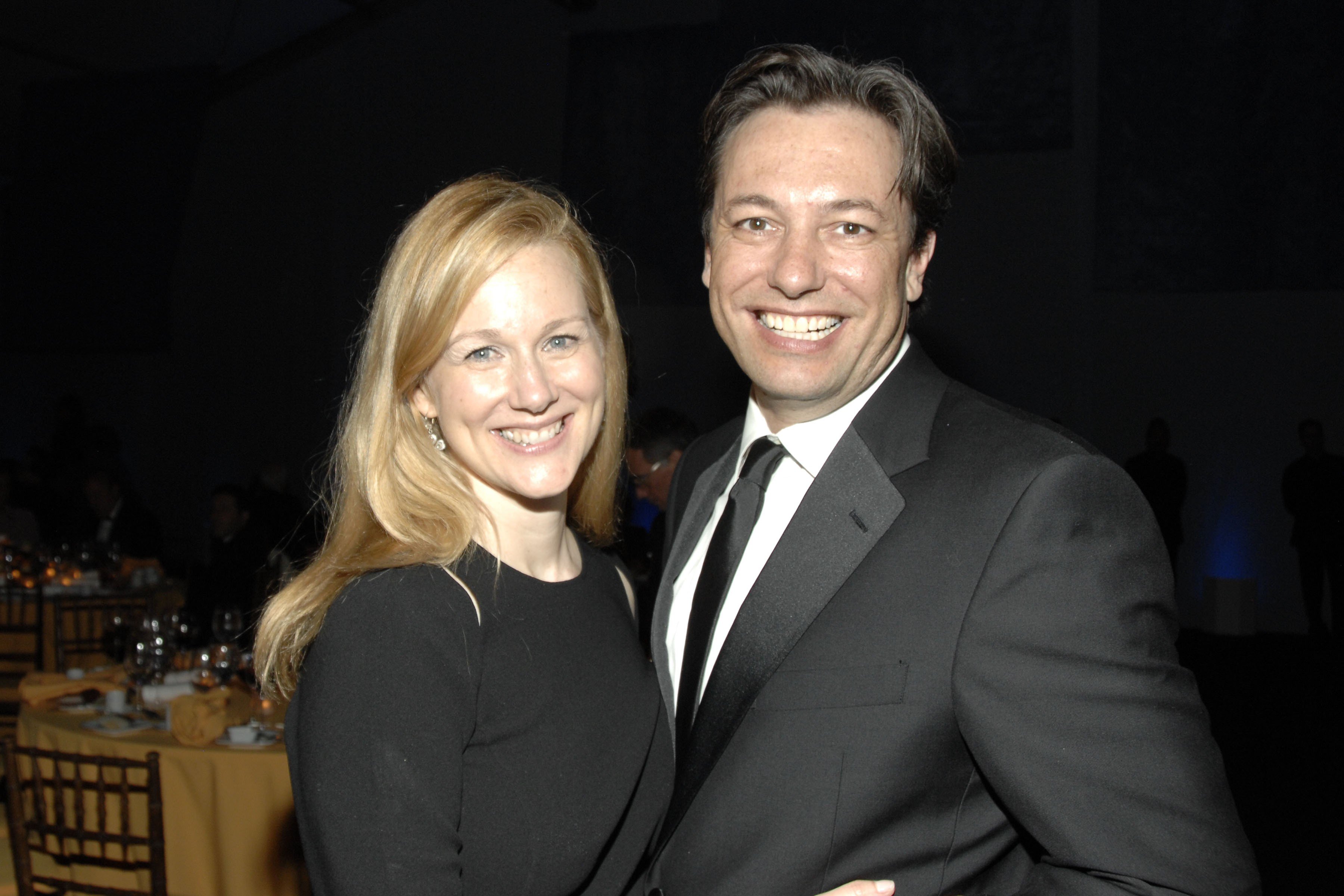 Laura Linney and Marc Schauer at The Juilliard School Gala Celebrating Joseph W. Polisi on April 26, 2010, in New York. | Source: Getty Images