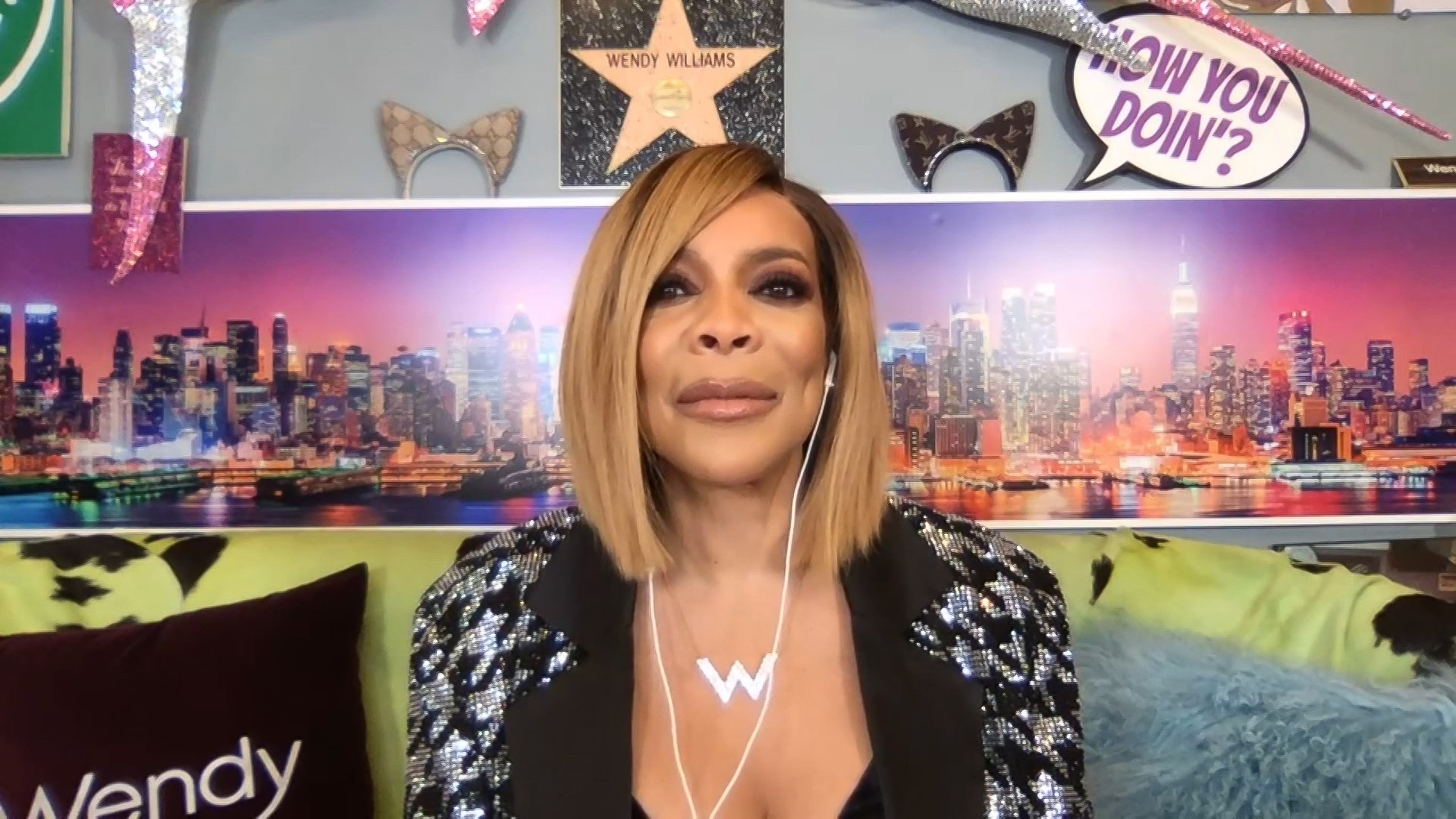 Wendy Williams during a virtual interview on "Watch What Happens Live With Andy Cohen" on January 28, 2021. | Source: Youtube