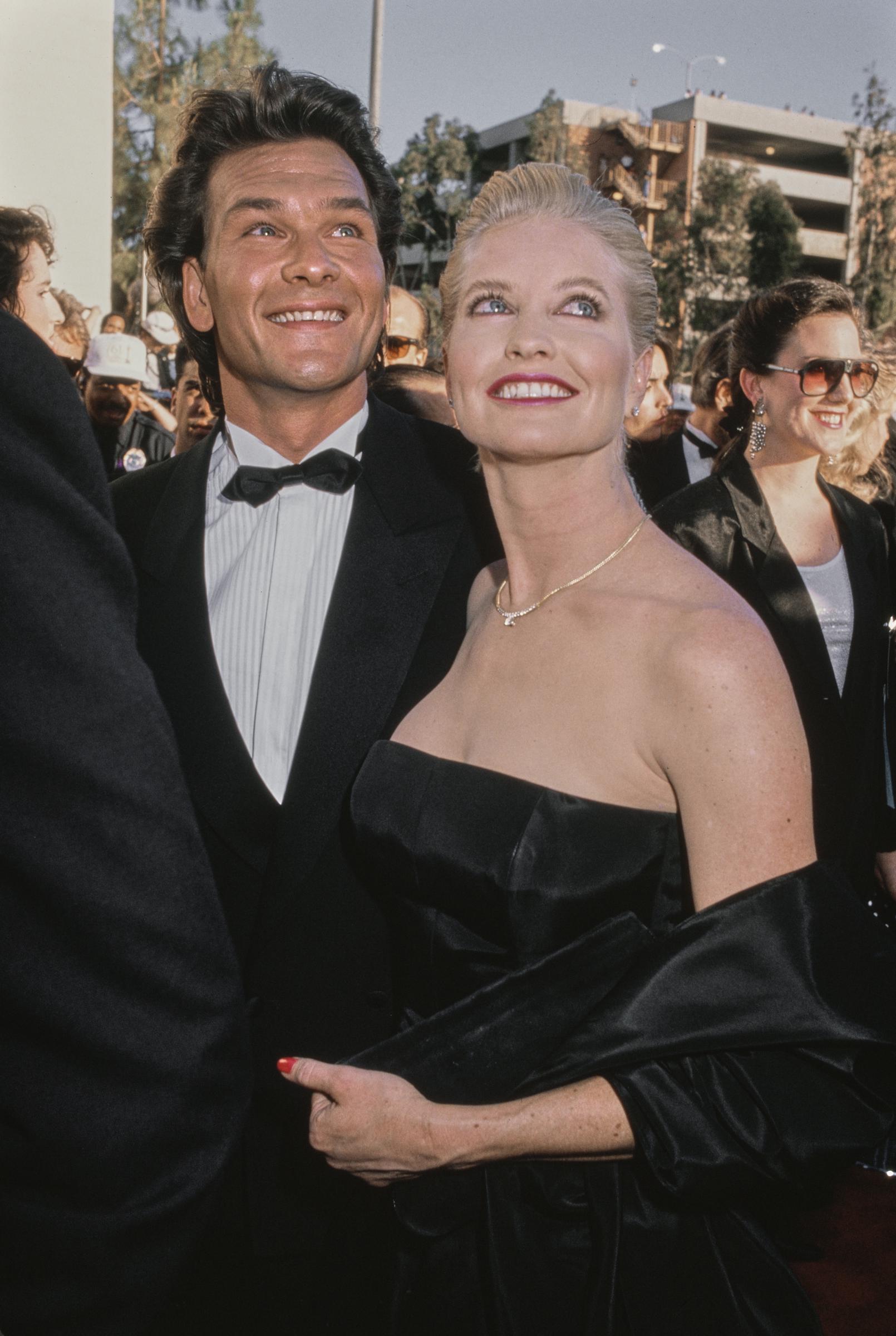 Patrick Swayze and Lisa Niemi at the 61st Academy Awards in Los Angeles, on March 29th 1989 | Source: Getty Images