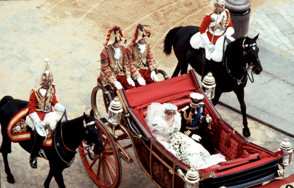 Diana y Charles el día de su boda. Foto: Getty Images