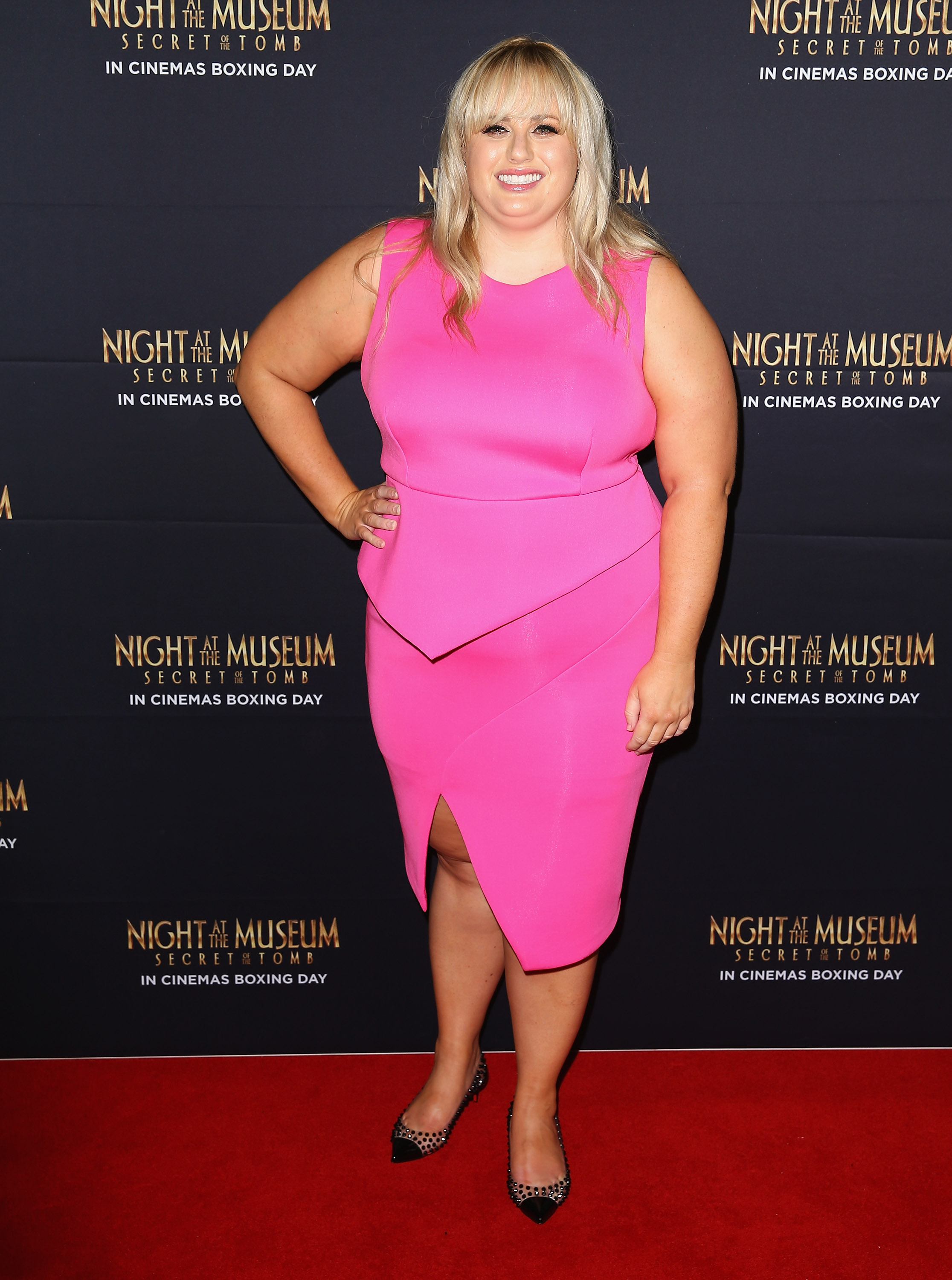 Rebel Wilson arrives at the Australian Premiere of "Night at the Museum: Secret of the Tomb" on December 19, 2014 in Sydney, Australia | Source: Getty Images