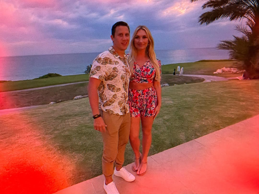 Steven Oleksy and Brooke Hogan from a post dated May 5, 2025. | Source: Instagram/stevenoleksy