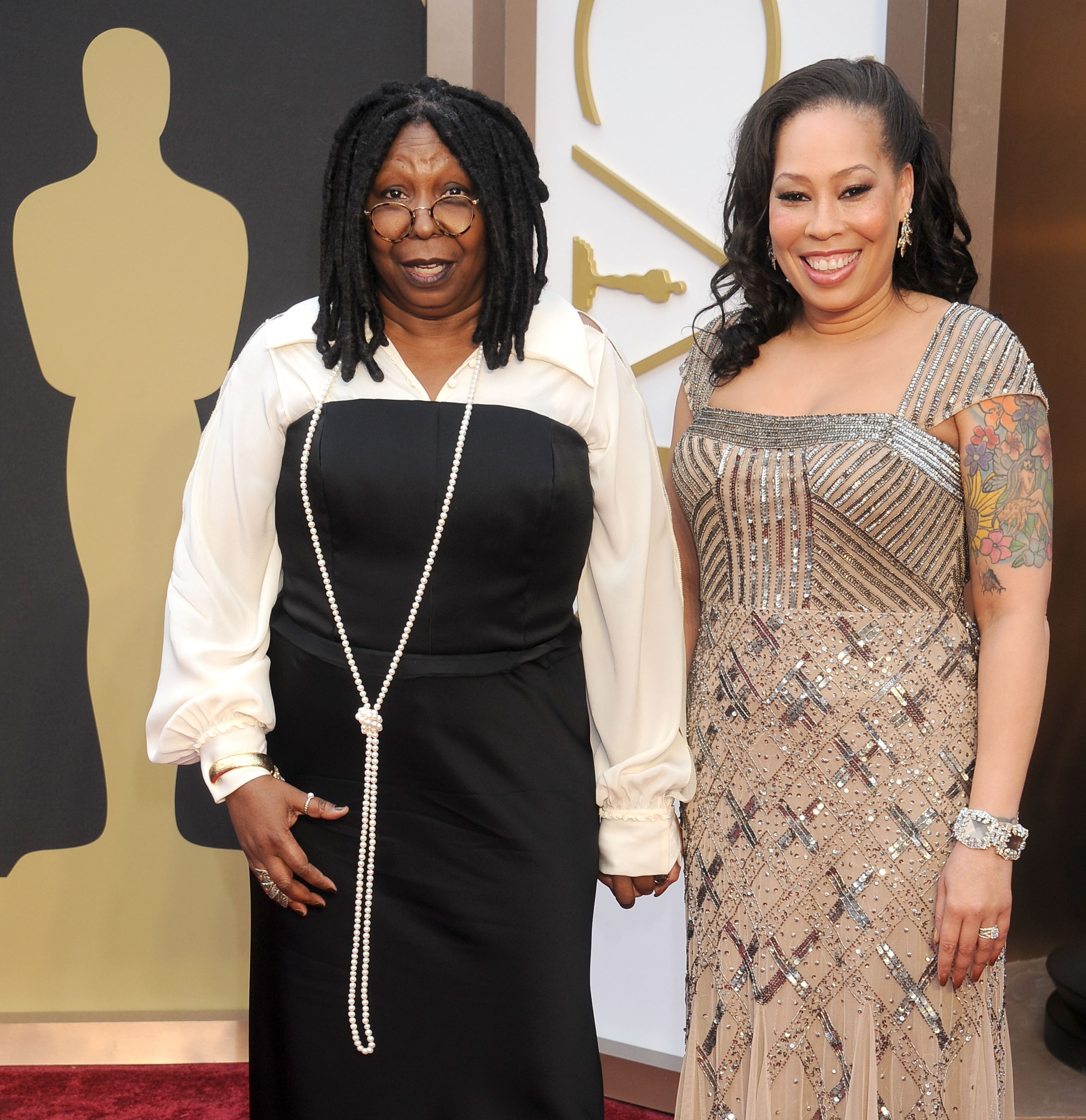 Whoopi Goldberg and Alex Martin at the 86th Annual Academy Awards in Hollywood, 2014 | Source: Getty Images